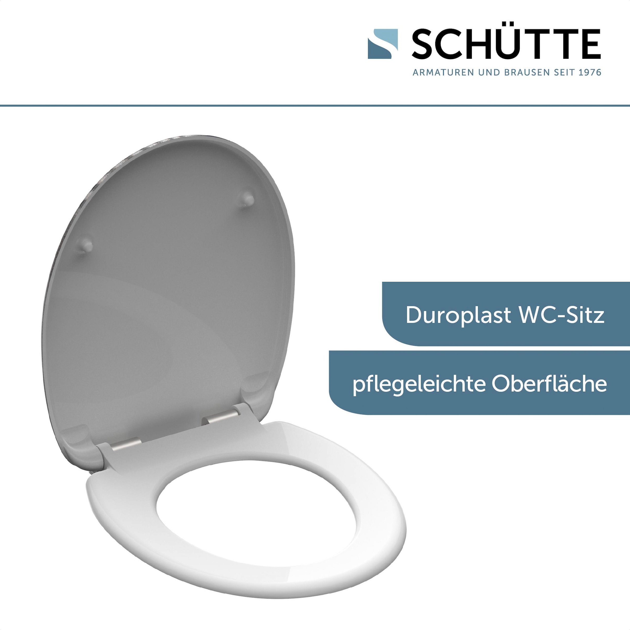 Schütte WC-Sitz »Yin & Yang«, Duroplast, mit Absenkautomatik