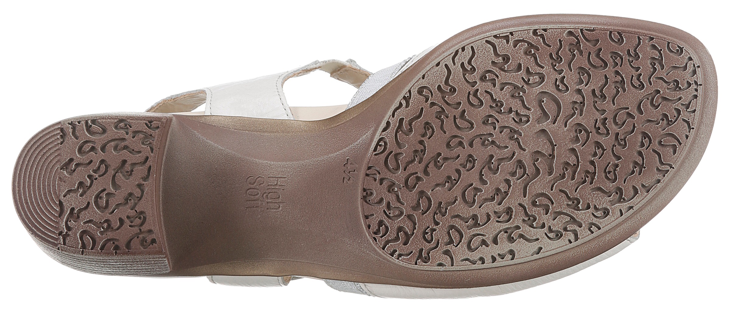 Ara Sandalette »LUGANO«, Sommerschuh, Sandale, Blockabsatz, in eleganter Optik, H-Weite