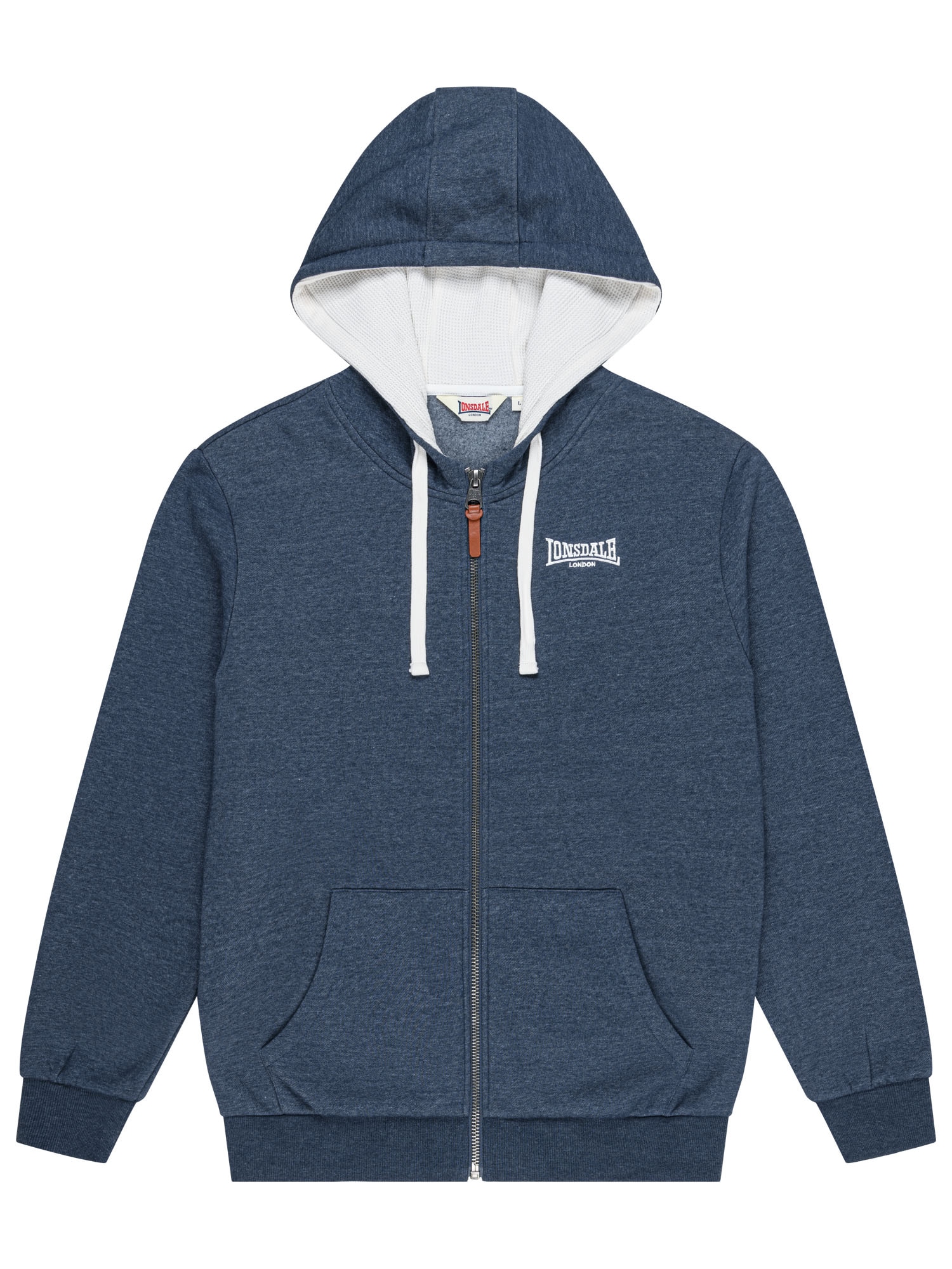 Lonsdale Kapuzensweatjacke »HILLINGDON« mit Kapuze, Langarm-Design, normale Passform