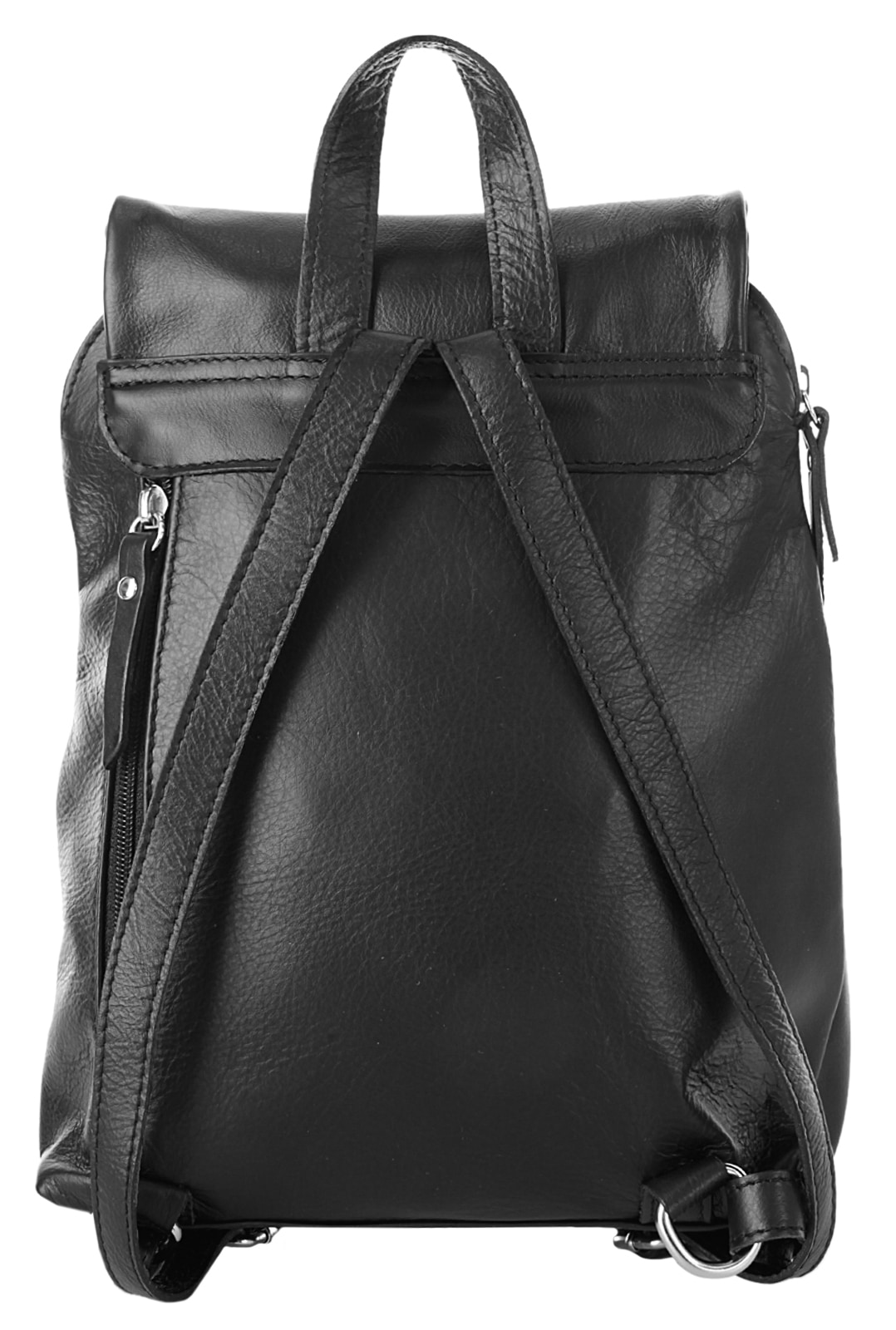 Cluty Cityrucksack echt Leder, Made in Italy