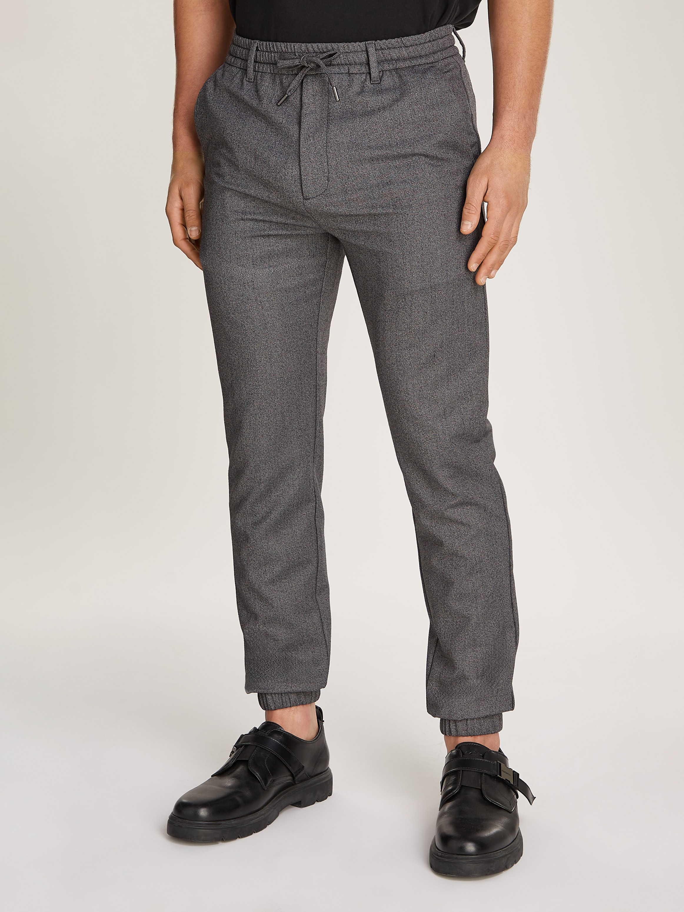 Relaxhose »WOOL-BLEND-STRETCH S&P JOGGER«, mit Kordelzug