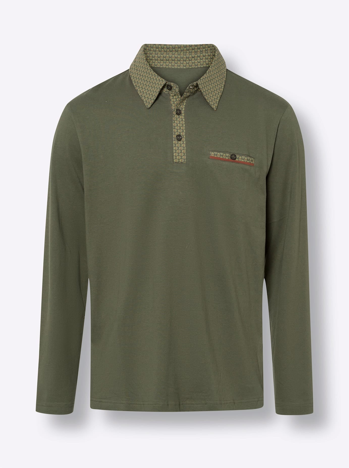 Classic Poloshirt »Langarm-Poloshirt«, (1 tlg.)