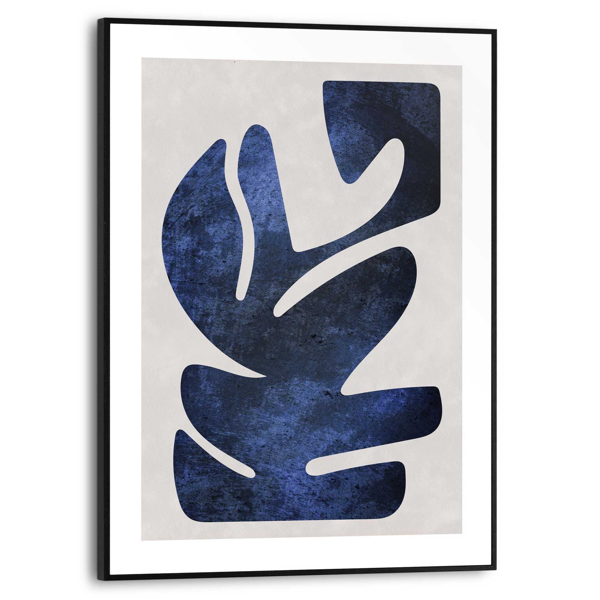 Reinders! Bild mit Rahmen »Resemblance Blue«