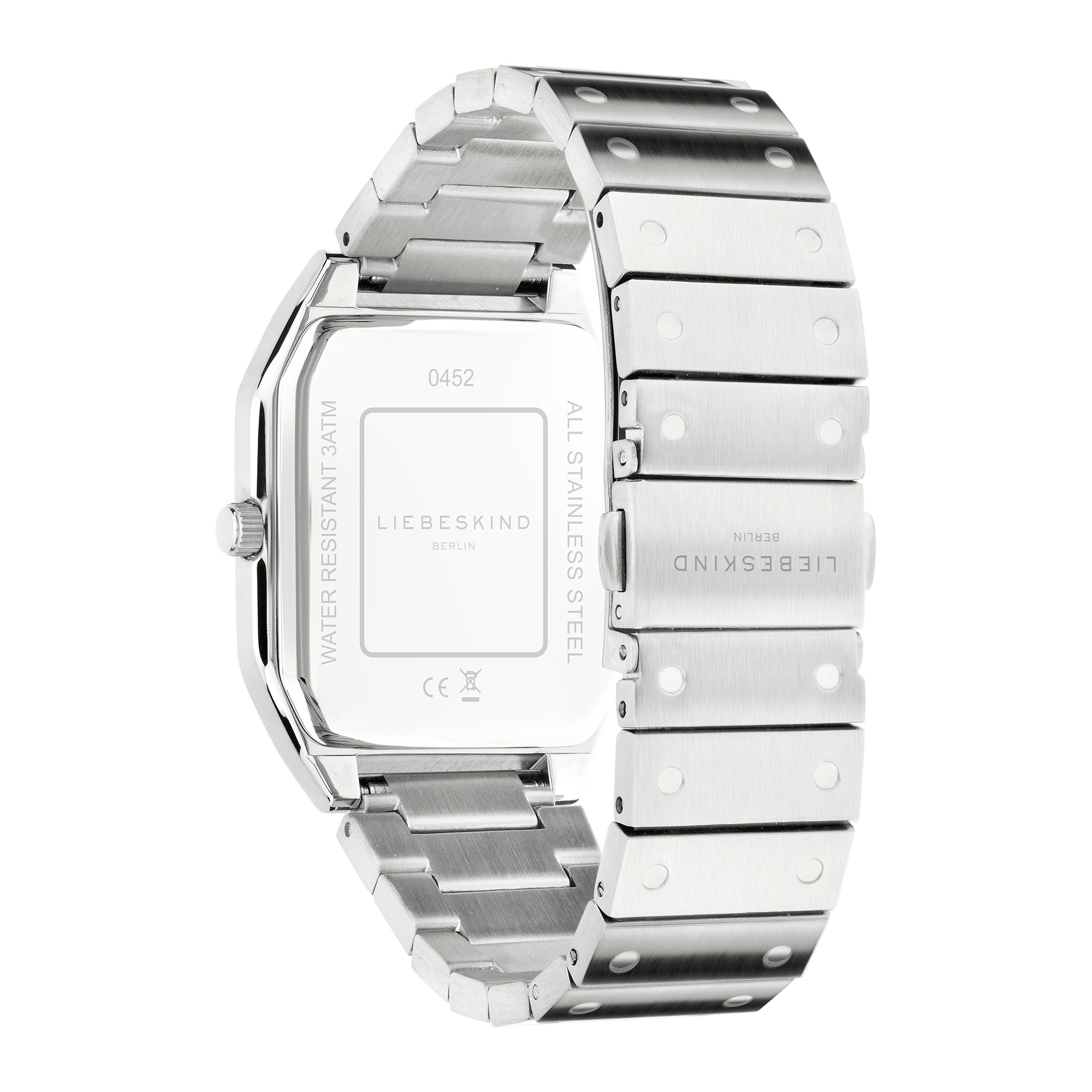 Liebeskind Berlin »The Modern Staple« Armbanduhr, Damenuhr, Edelstahlarmband, analog