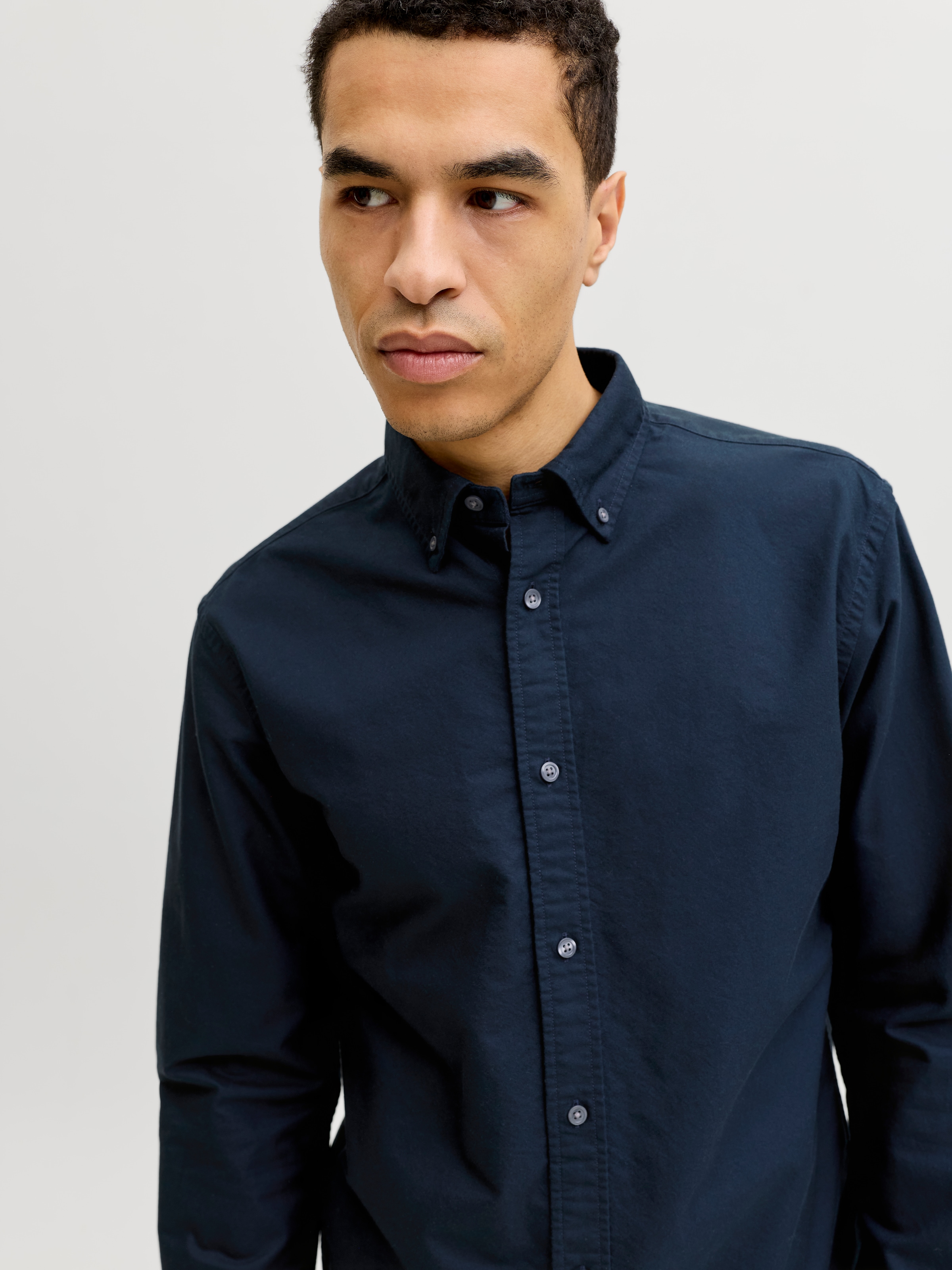 Jack & Jones Langarmhemd »JPRBLUHARVEY OXFORD L/S SHIRT SN« Baumwolle, regular fit