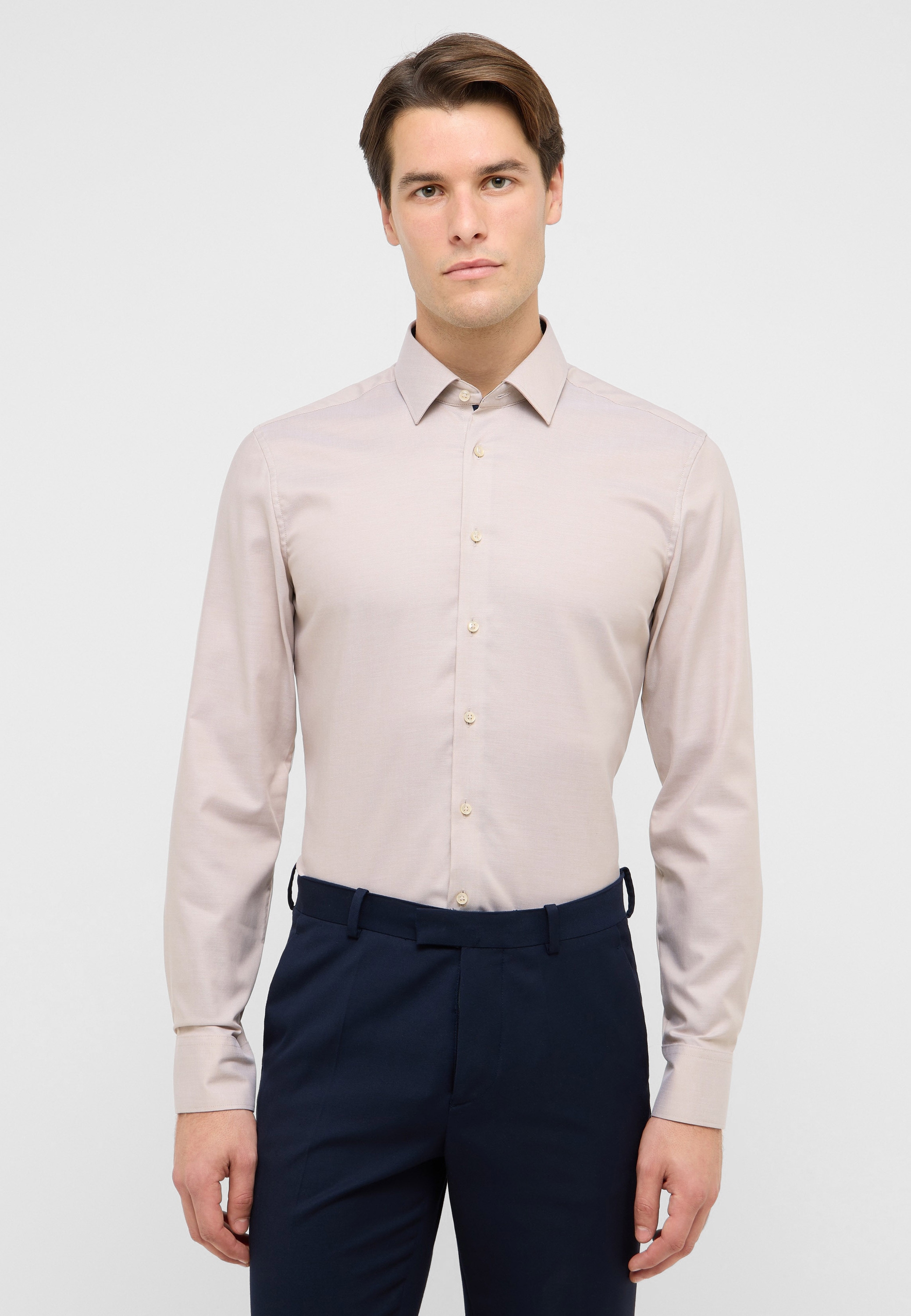 Eterna Langarmhemd »SLIM FIT« NON IRON (bügelfrei)