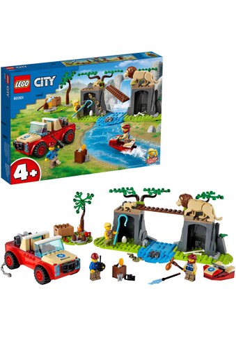 LEGO® Konstruktionsspielsteine »Tierrettungs-Geländewagen (60301), LEGO® City«, (157... kaufen
