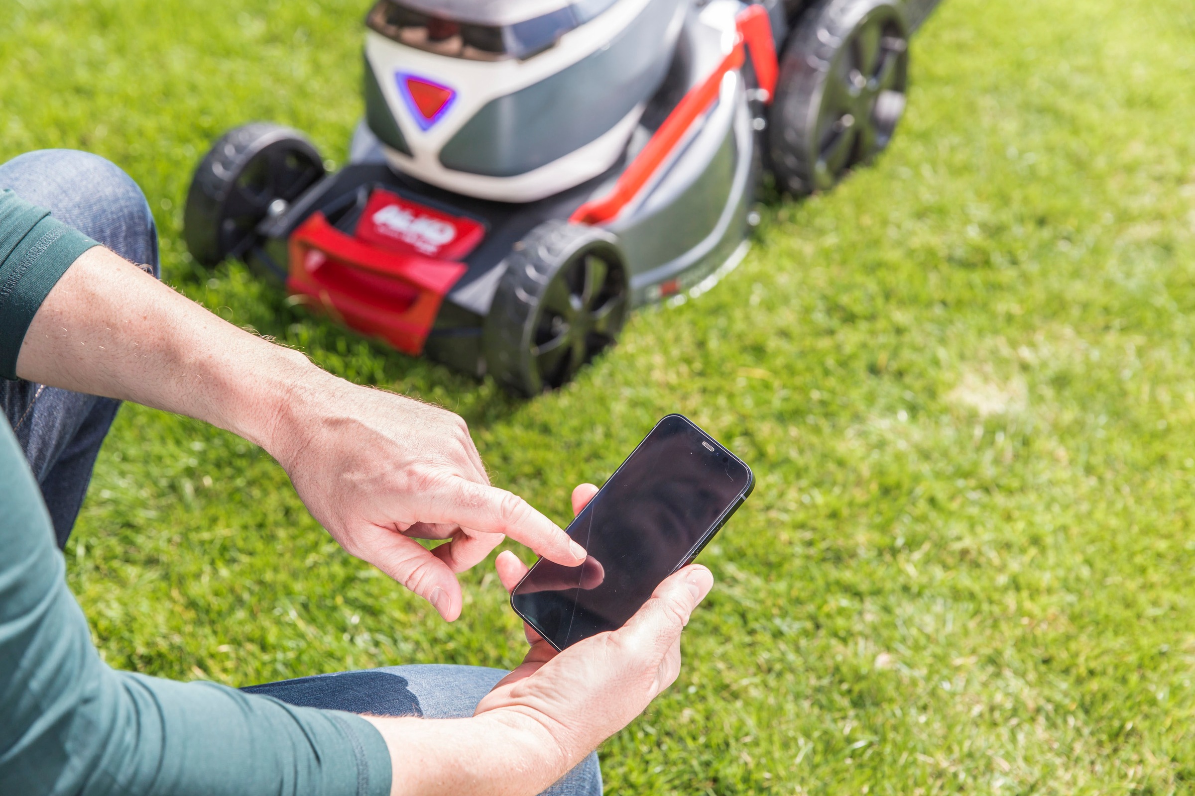 AL-KO Akkurasenmäher »36 V ENERGY FLEX 46.2 Li SP-W Comfort« 46 cm Schnittbreite,  inkl. 2 Akku und Ladegerät