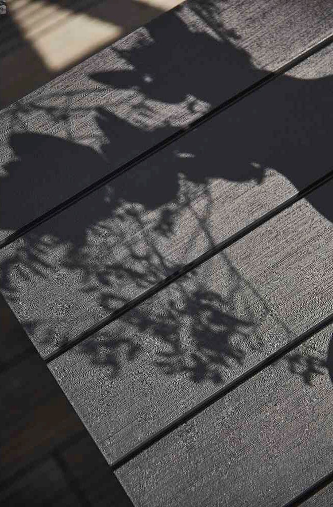 Siena Garden Gartenlounge-Set »Amea«, (4 tlg.), Kunststoff graphit, Sitzkissen aus Polyester in grau