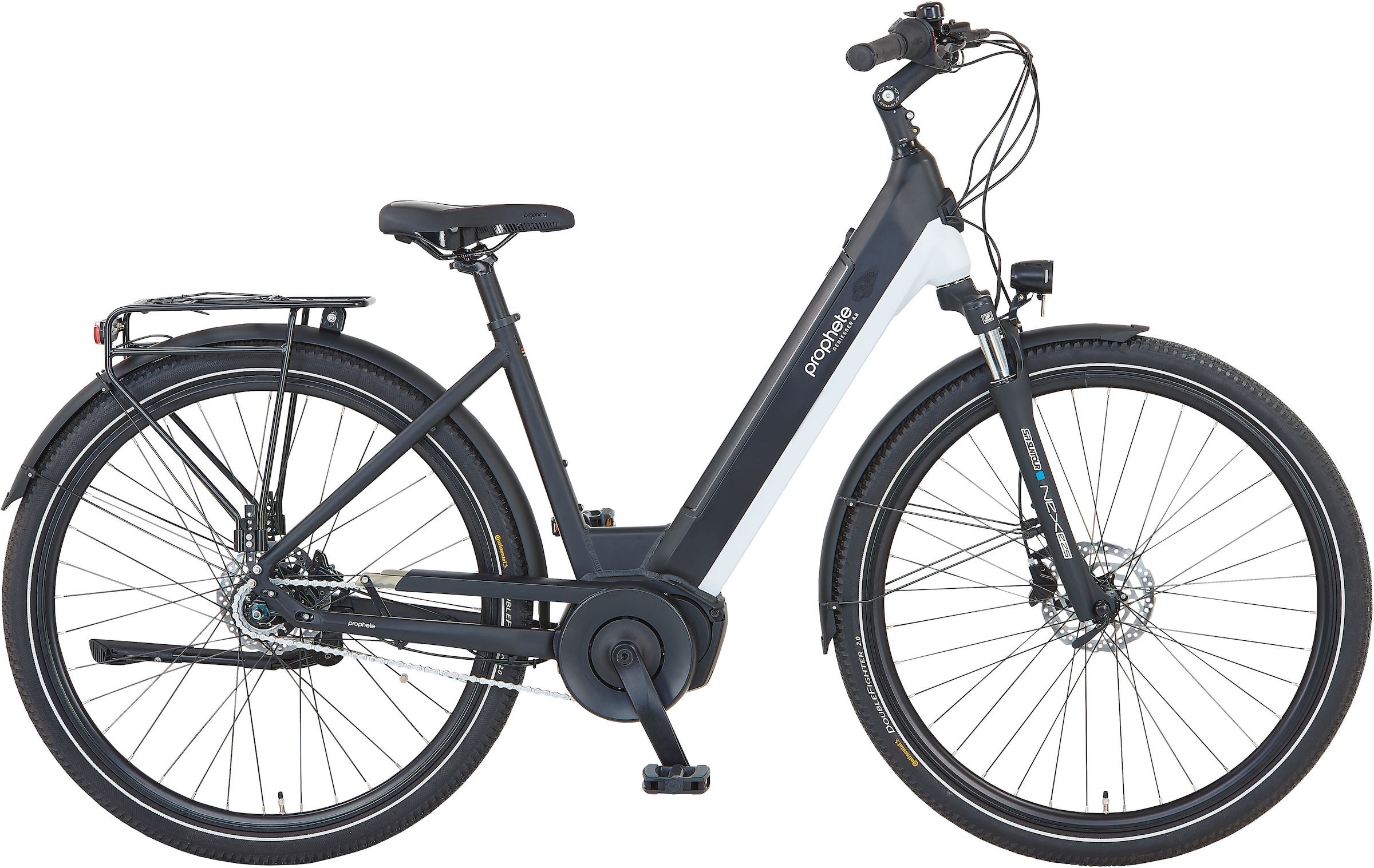 Prophete E-Bike »Geniesser 4.8«, 7 Gang, Shimano, Nexus, Mittelmotor 250 W, Pedelec, Elektrofahrrad für Damen u. Herren
