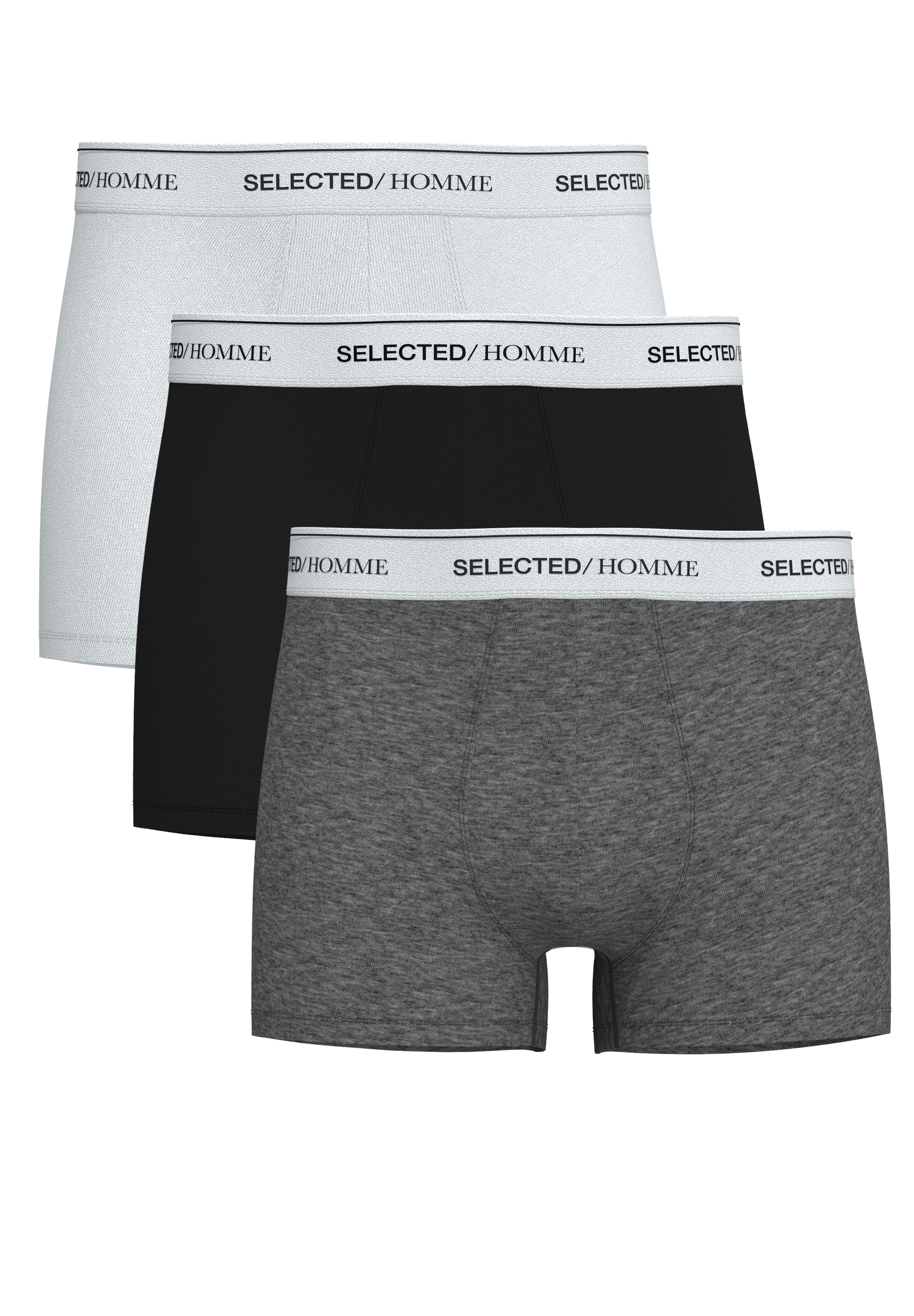 Boxershorts »SLHLIAM 3-PACK TRUNK NOOS«, (Packung)