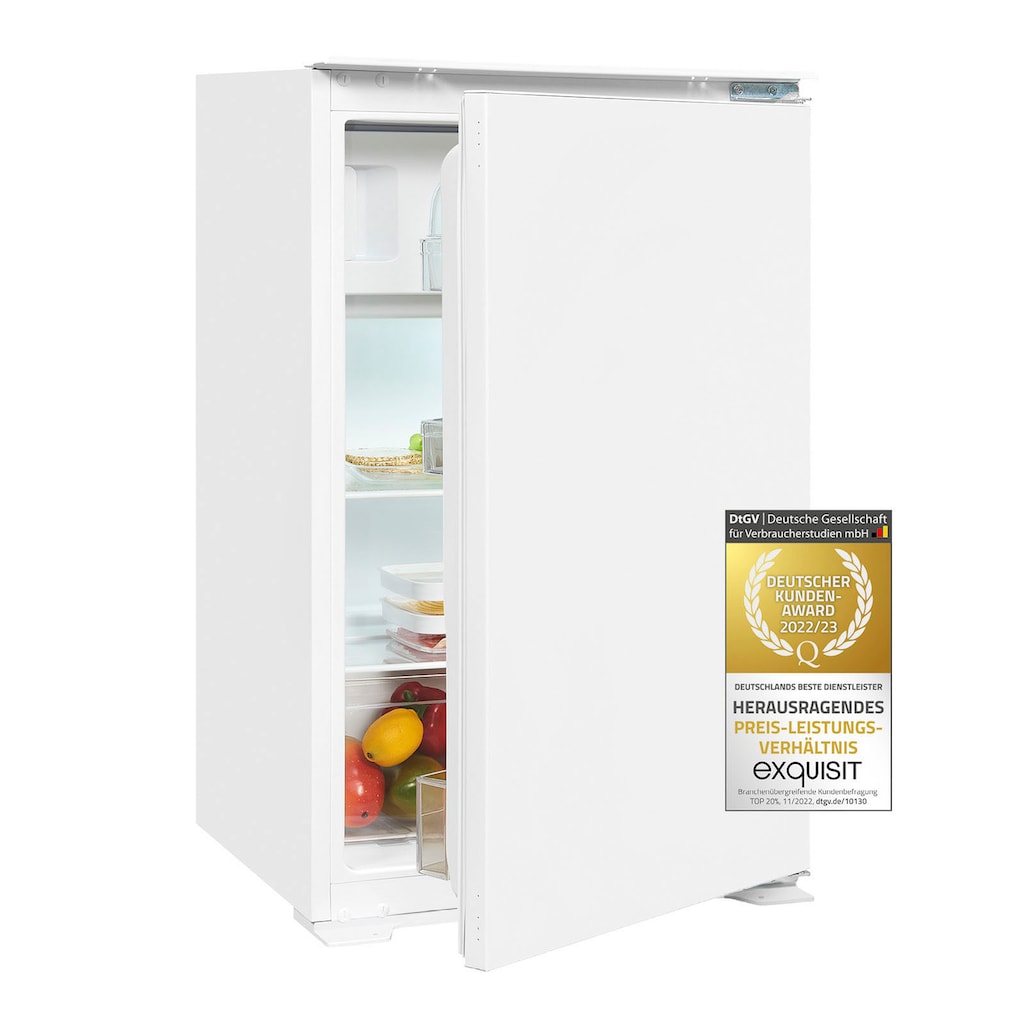 exquisit Einbaukühlschrank »EKS131-4-E-040E«, EKS131-4-E-040E, 88 cm hoch, 54 cm breit