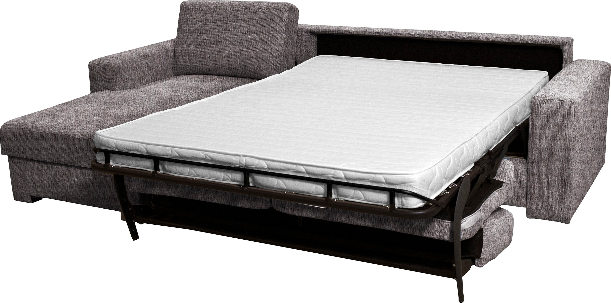 Home affaire Ecksofa Roma "L" Dauerschlaffunktion, mit Unterfederung, Matratzenhöhe 14cm, Liegemaße ca 163x198 cm, L-Form
