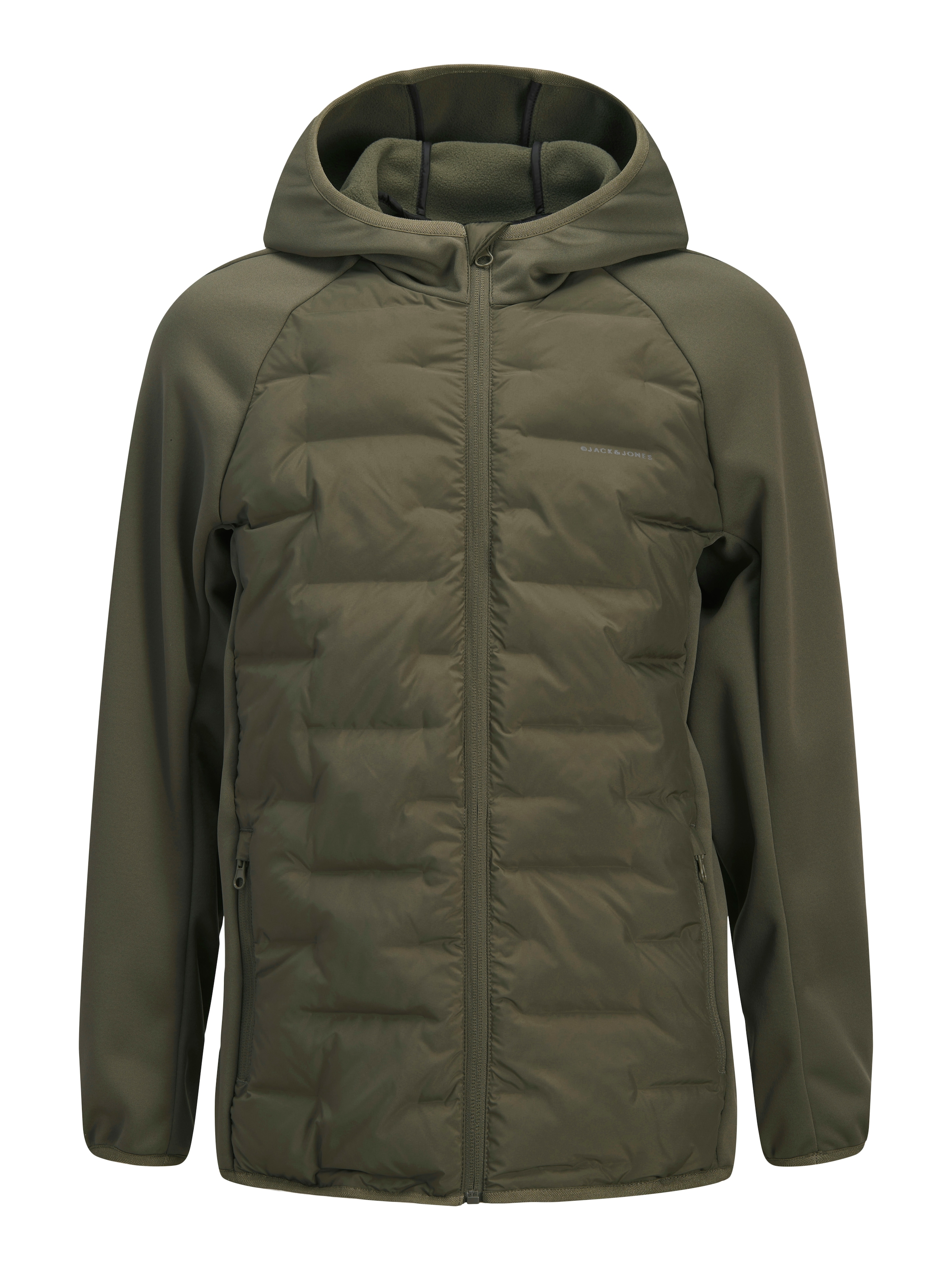 Jack & Jones Junior Steppjacke »JJEPERFECT HYBRID JACKET NOOS JNR« mit Kapuze Polyester, regular fit