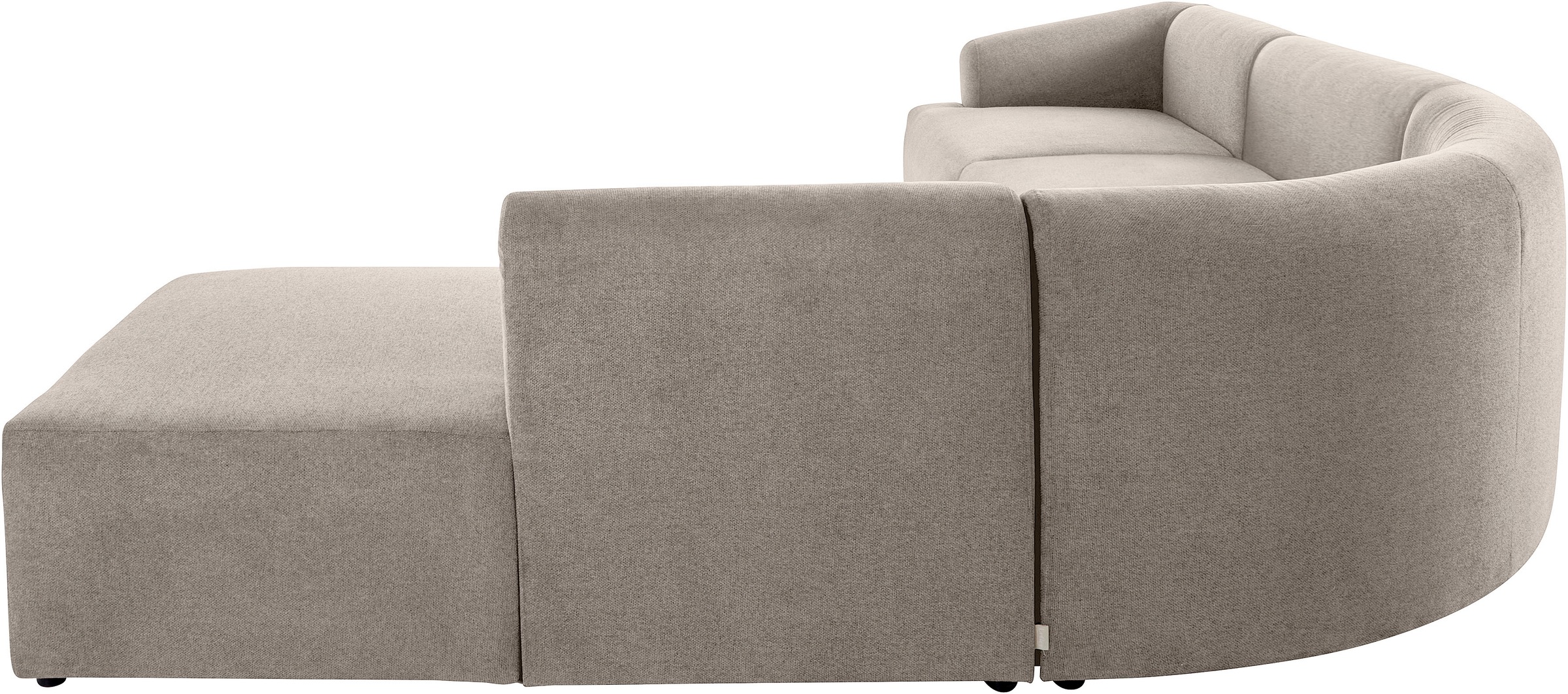 LeGer Home by Lena Gercke Ecksofa »LYZA L-Form links/rechts, Modularsofa, Maße B/T/H: 287/267/74 cm«, als Modul oder separat verwendbar, für individuelle Zusammenstellung
