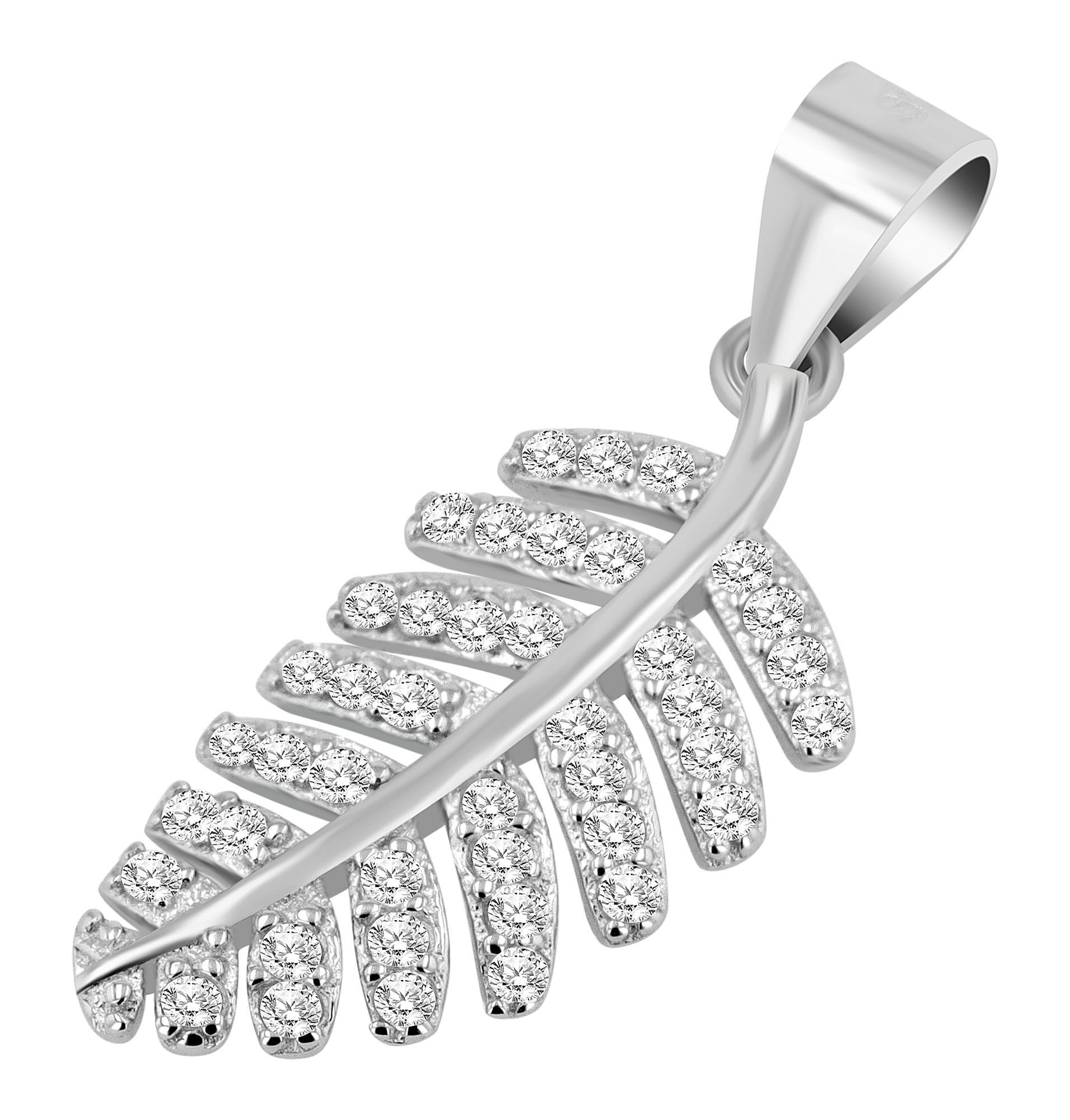 Adelia´s Kettenanhänger »Damen Anhänger aus 925 Silber mit Zirkonia«