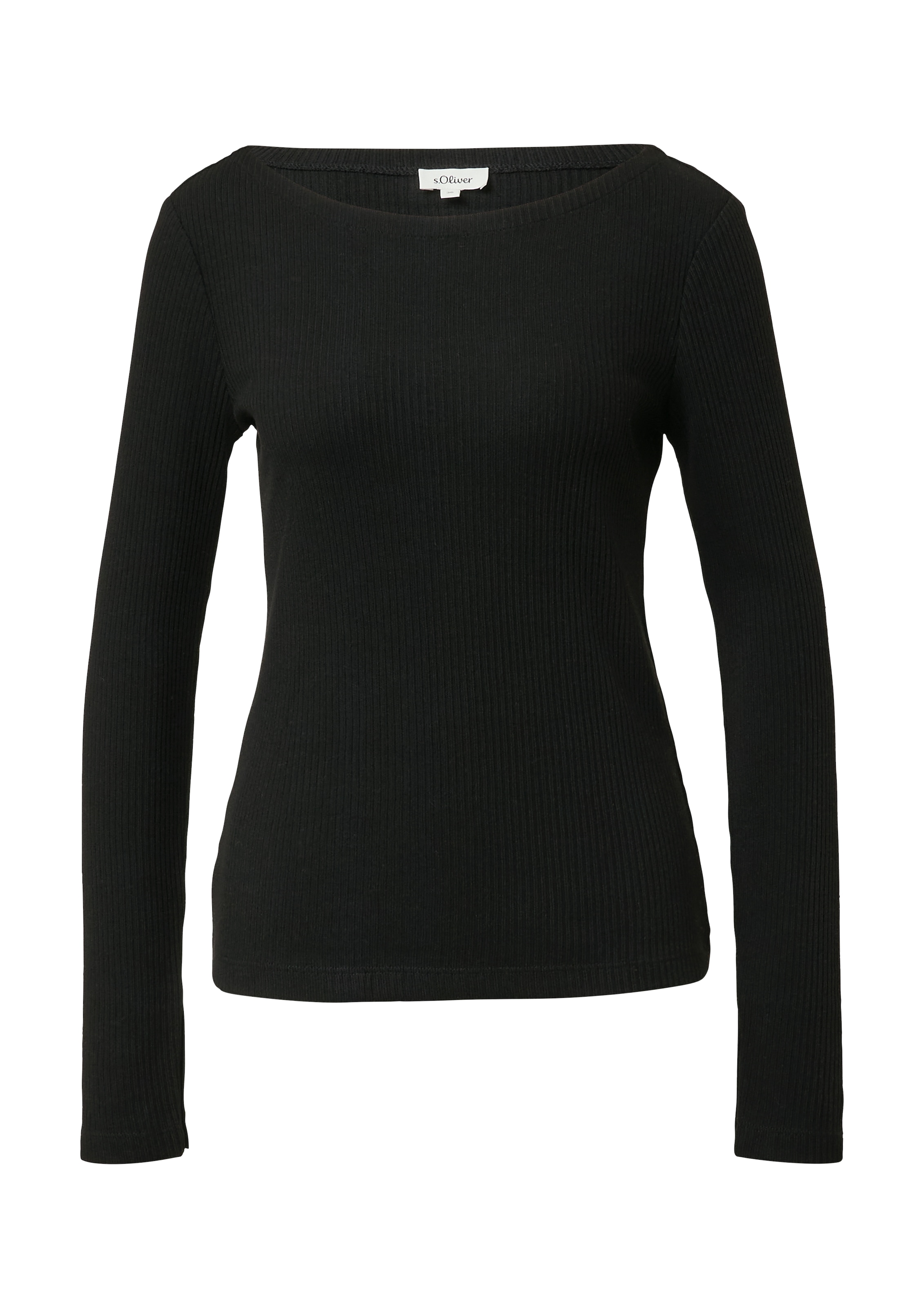 s.Oliver Langarmshirt mit U-Boot-Ausschnitt