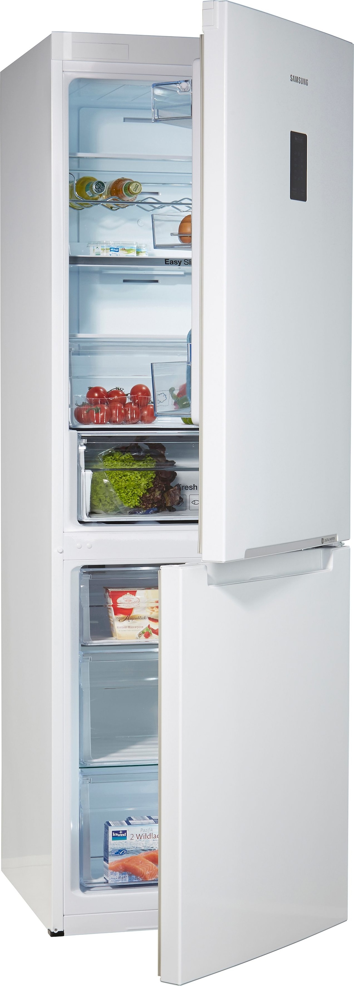 Kühl-/Gefrierkombination, 178 cm hoch, 59,5 cm breit