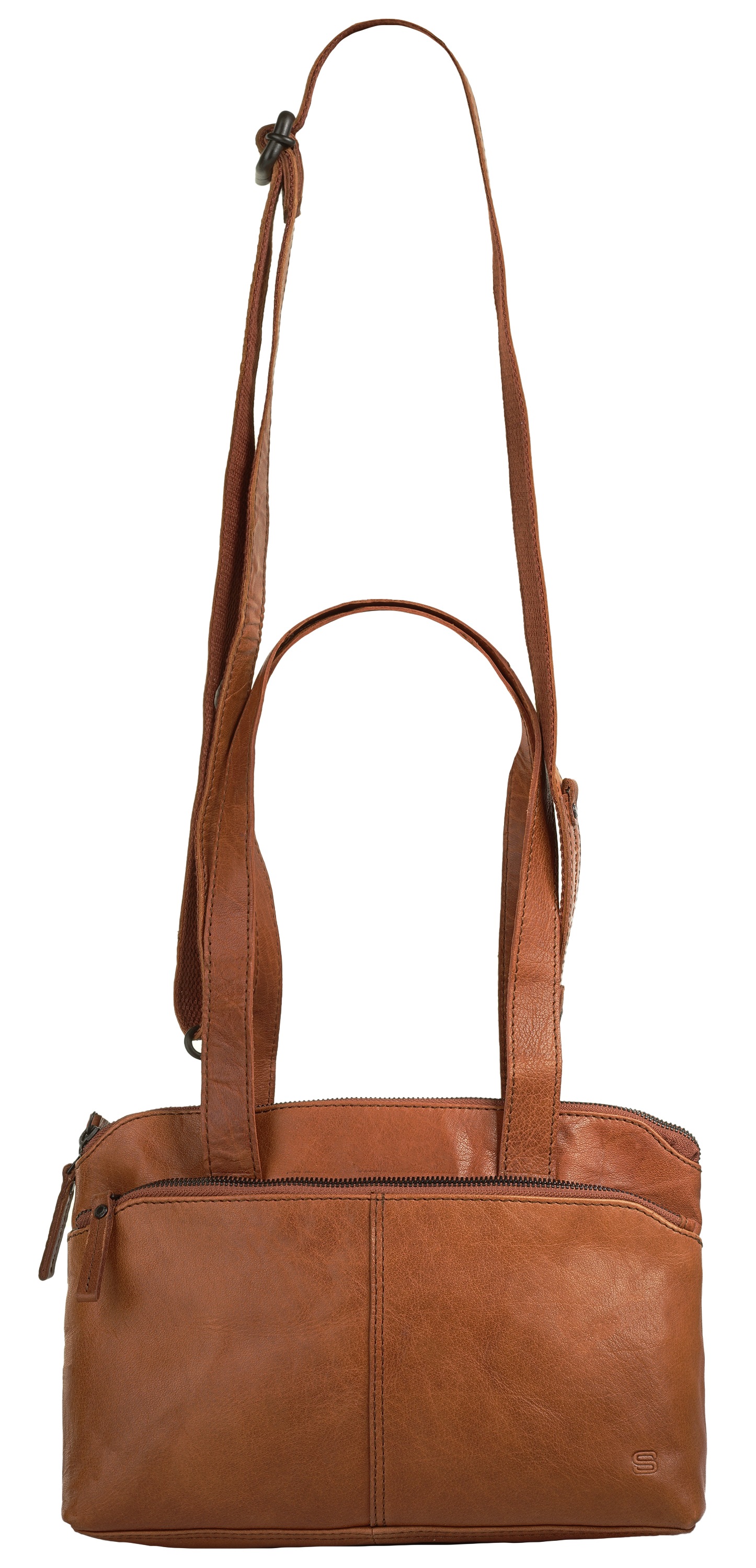 Spikes & Sparrow Henkeltasche, echt Leder