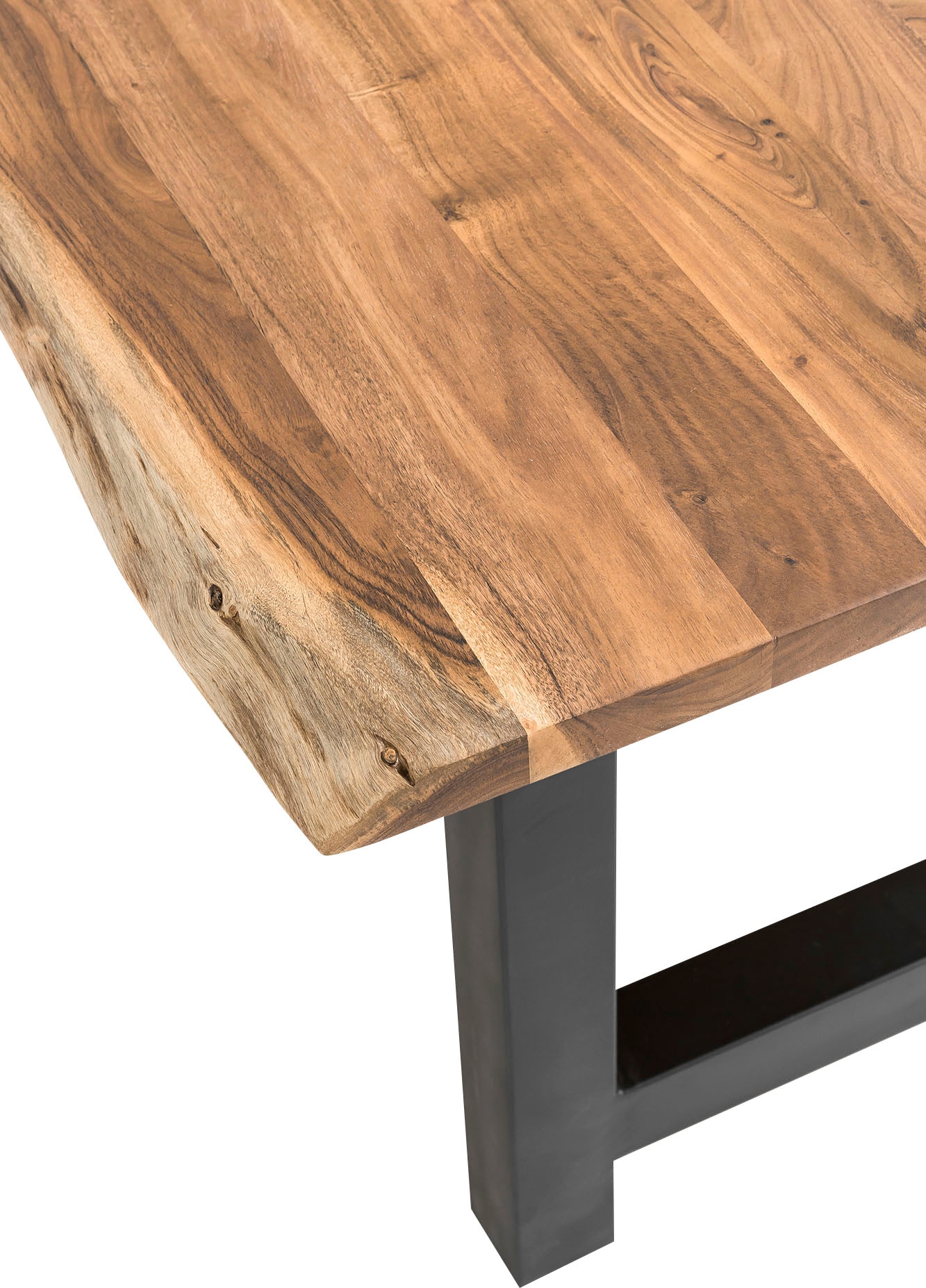 SalesFever Esstisch »Minimalistischer Tisch« Geölt und doppelt gewachstes Massivholz