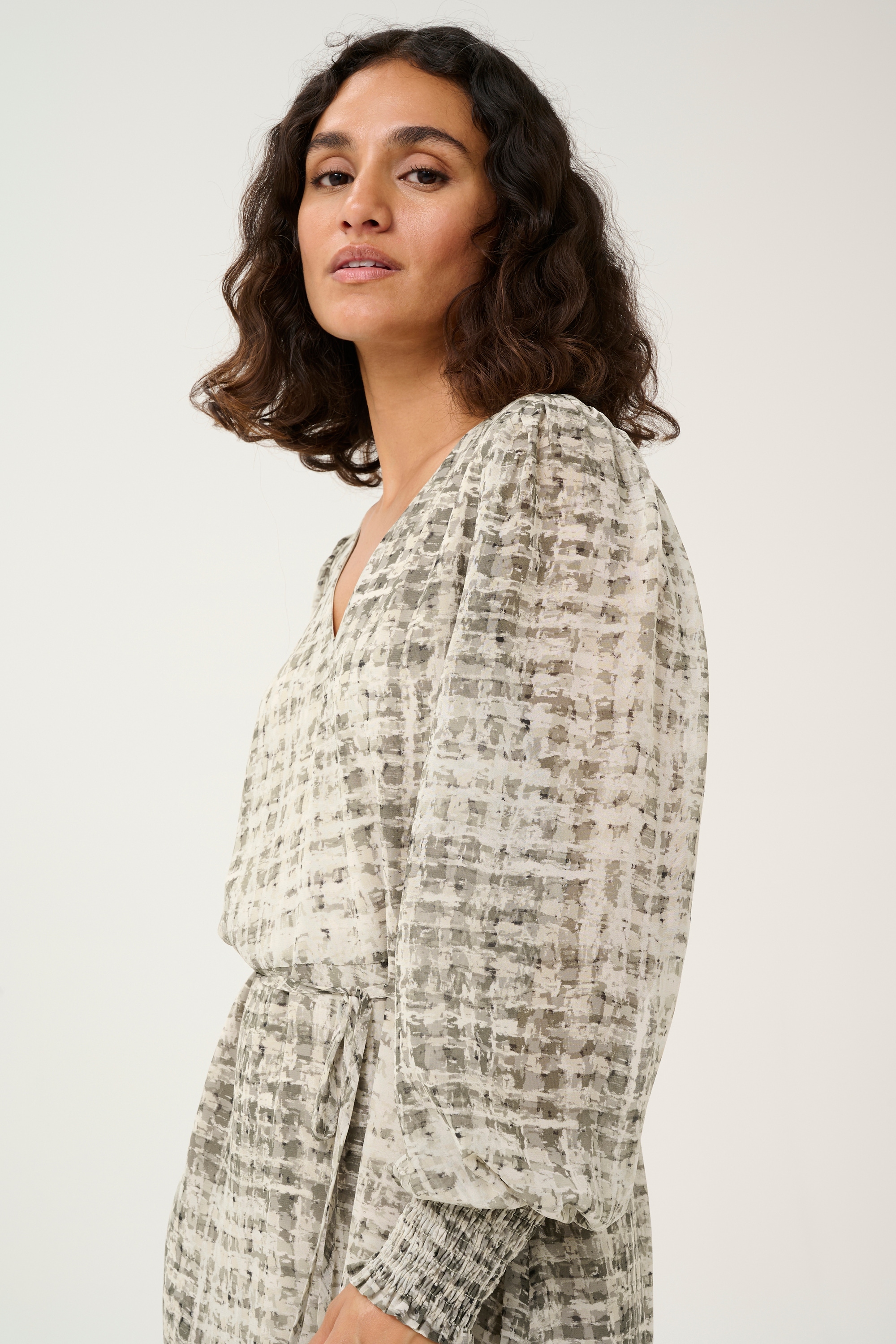KAFFE Midikleid »Kleid KAtrinike«
