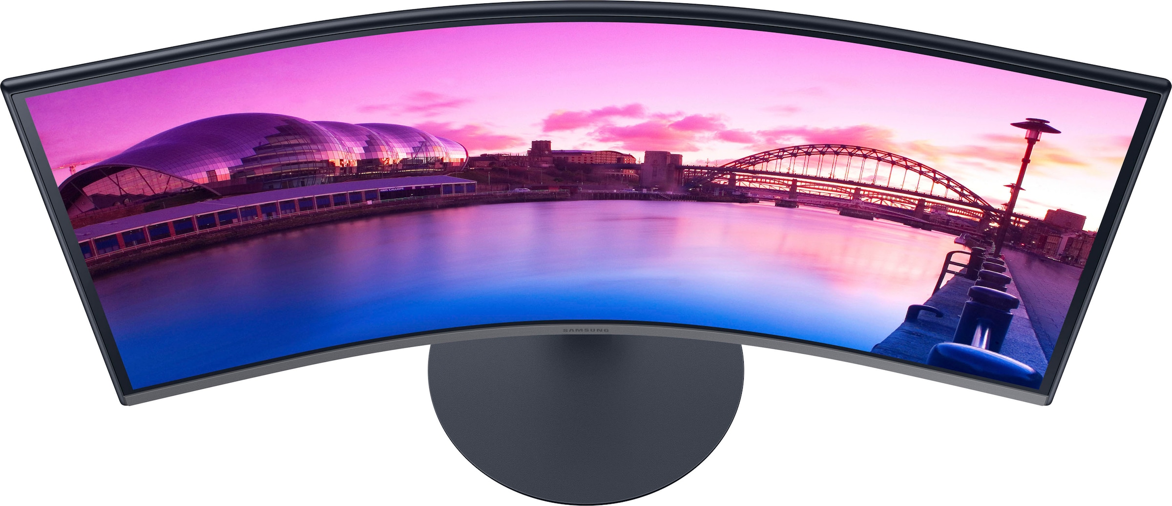 Samsung Curved-LED-Monitor »S32C390EAU«, 80 cm/32 Zoll, 1920 x 1080 px, Full HD, 75 Hz, Schwarz