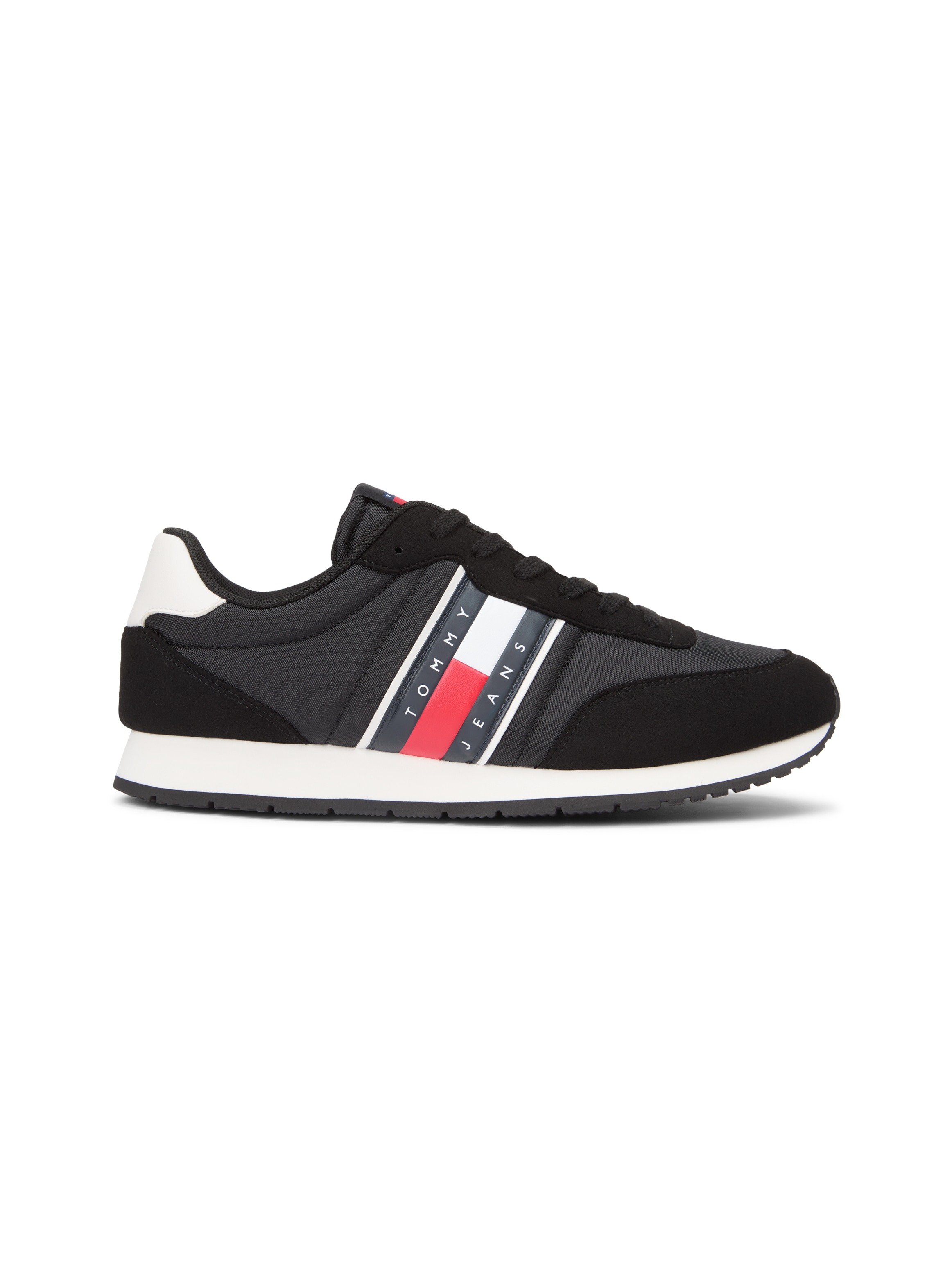 Tommy Jeans Sneaker »TJM  CLASSIC RUNNER«  Freizeitschuh, Halbschuh, Schnürer mit Kontrastbesätzen