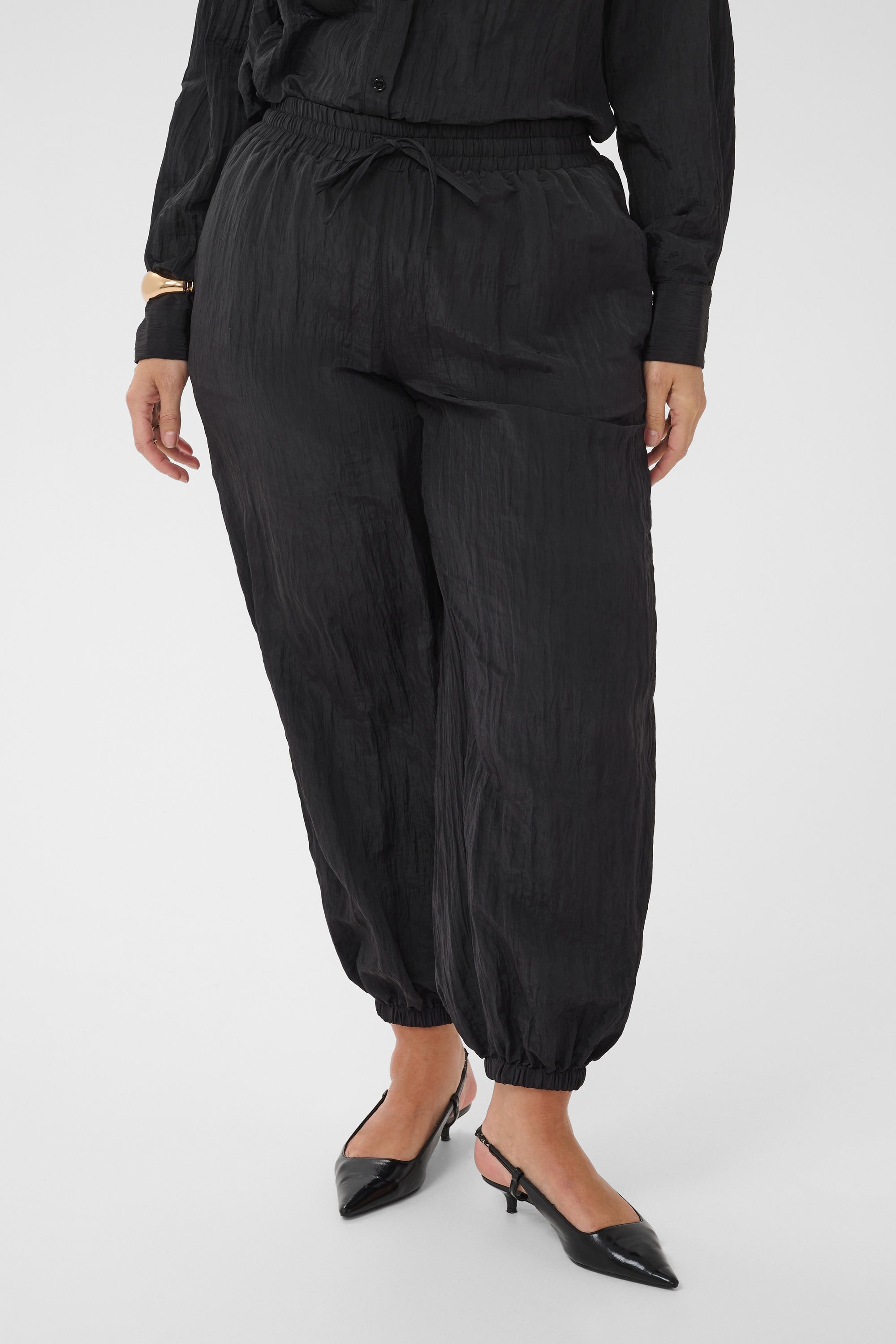KAFFE Curve Stoffhose »Damen Casual Hose KCdabbie«