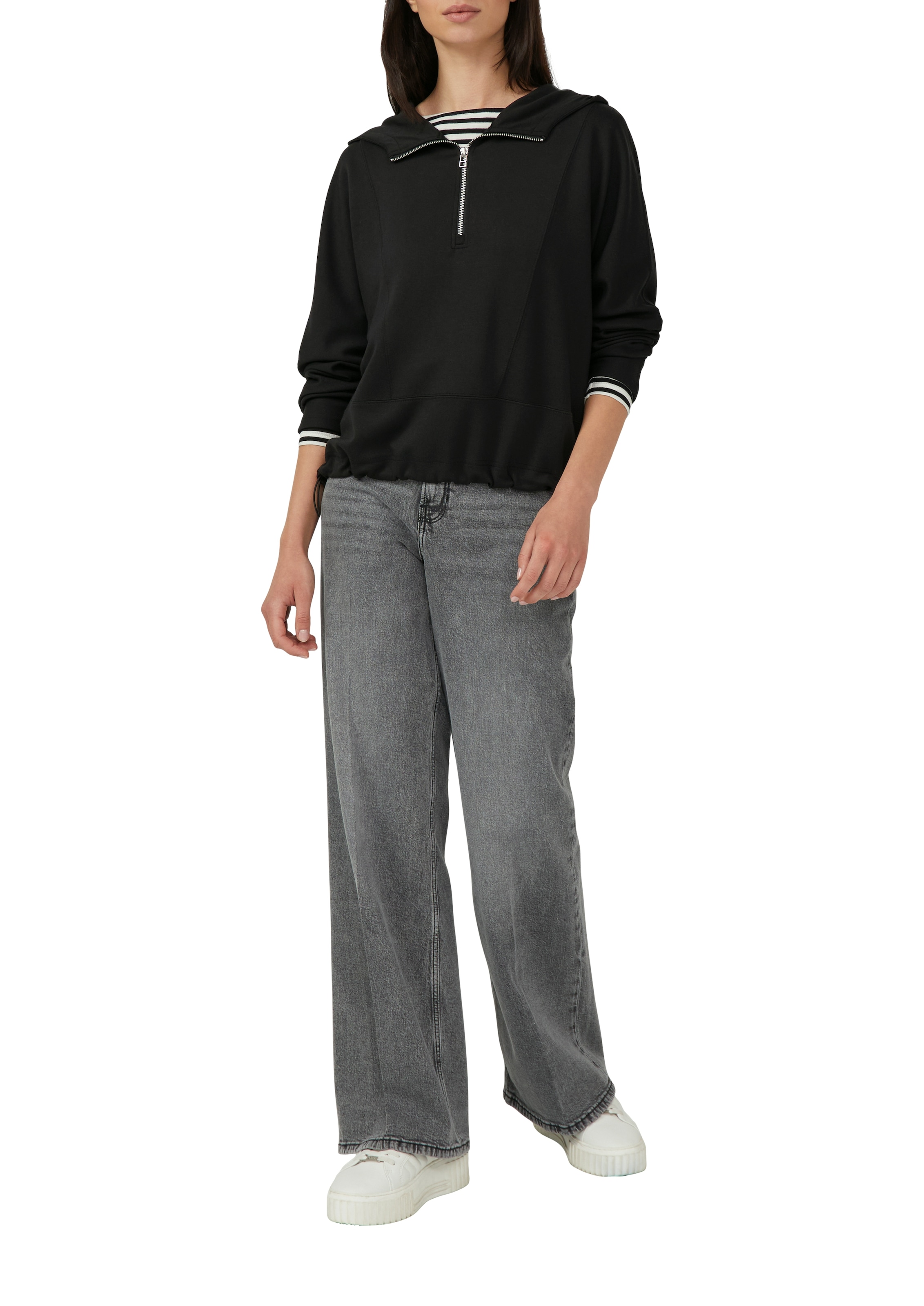 s.Oliver Sweatshirt , mit Fledermausärmeln
