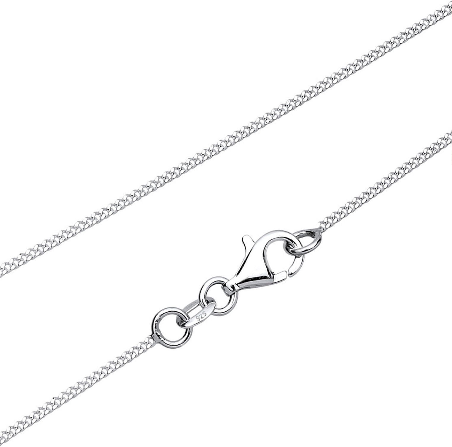 Elli Kette mit Anhänger »Kreuz Schmuck Geschenk, 0112292713«, mit Glasstein