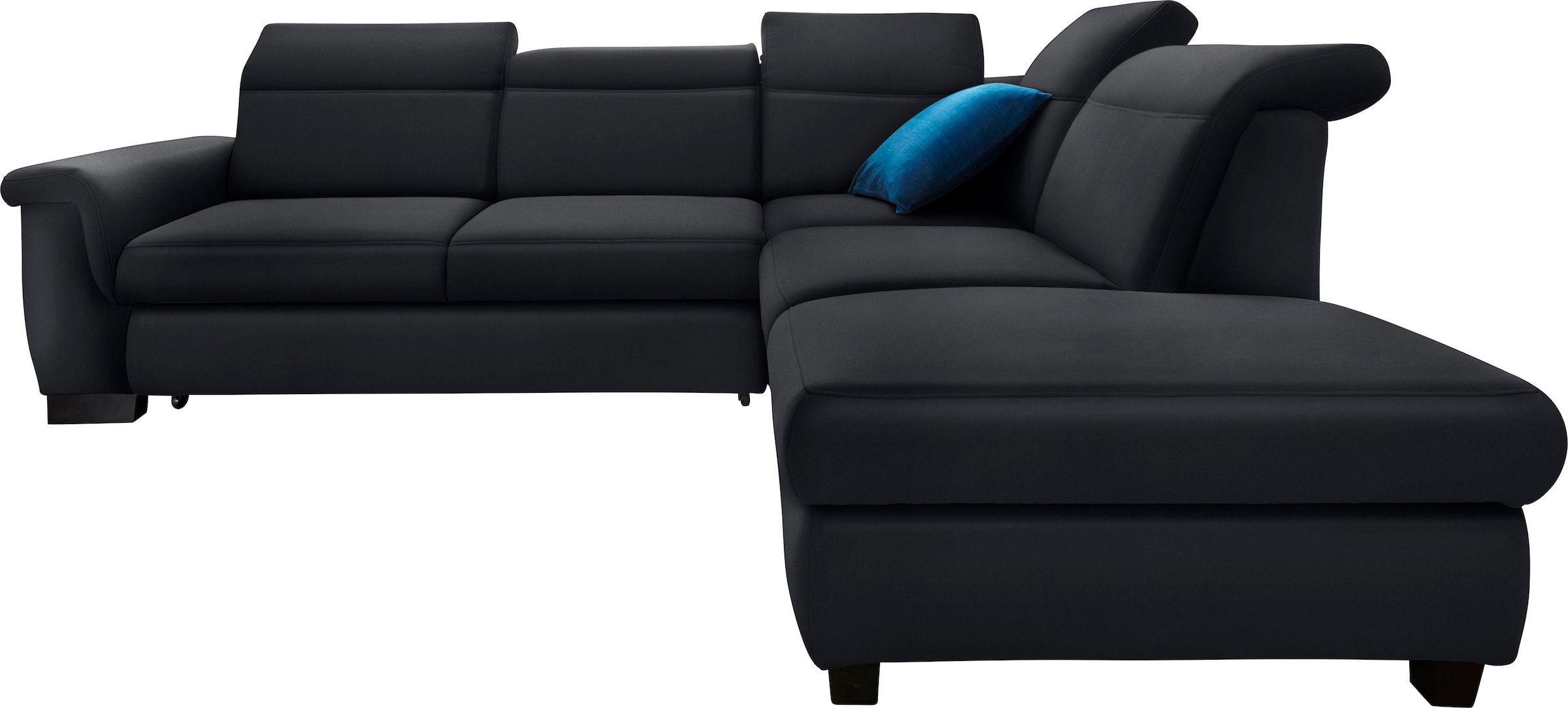 DOMO collection Ecksofa »Sully L-Form«, wahlweise mit Bettfunktion und Kopf- bzw. Rückenverstellung