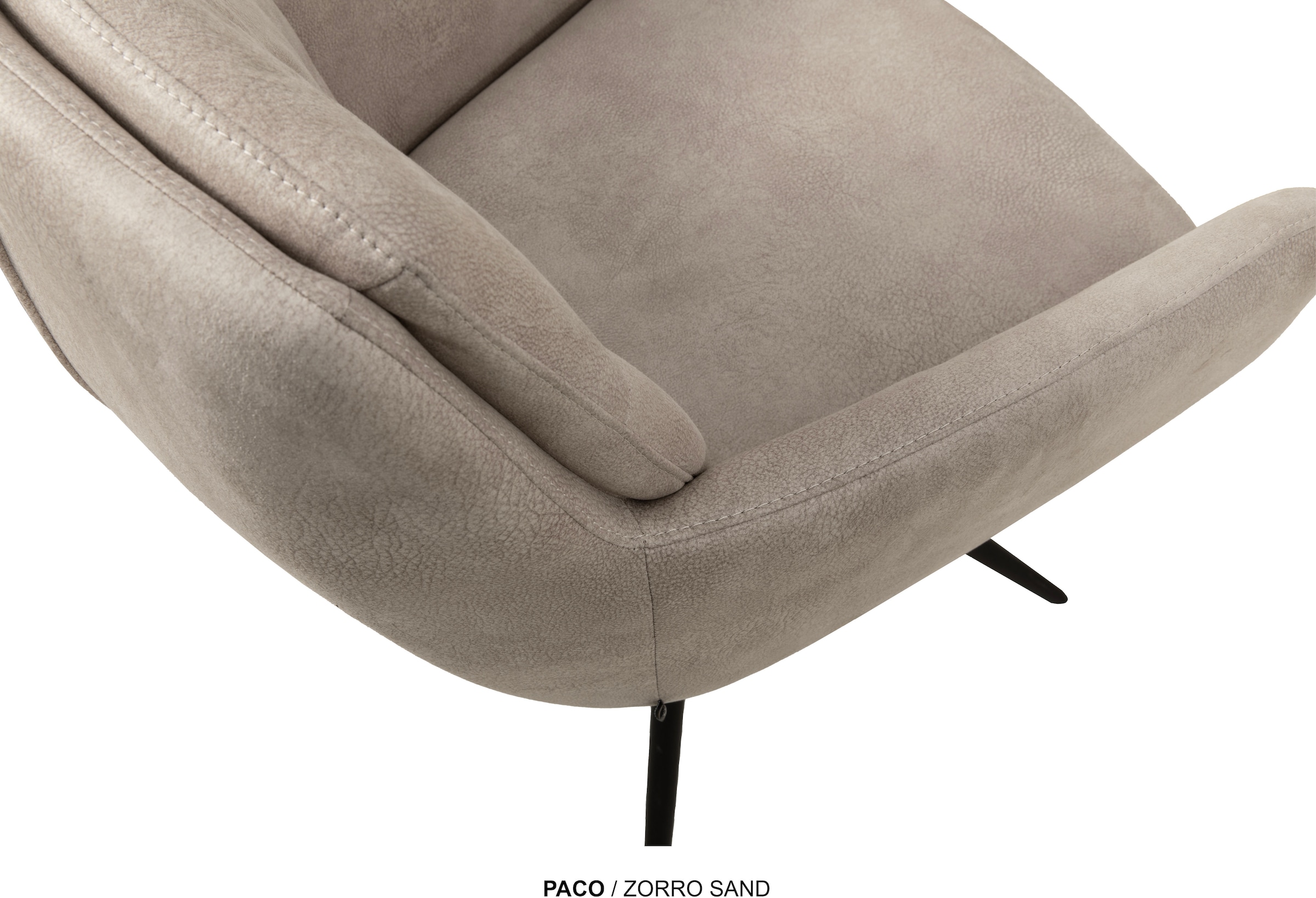 OMG Design Esszimmerstuhl »Paco« (Set) 2 Stk.Drehstuhl mit auto-return, Armlehnenstuhl