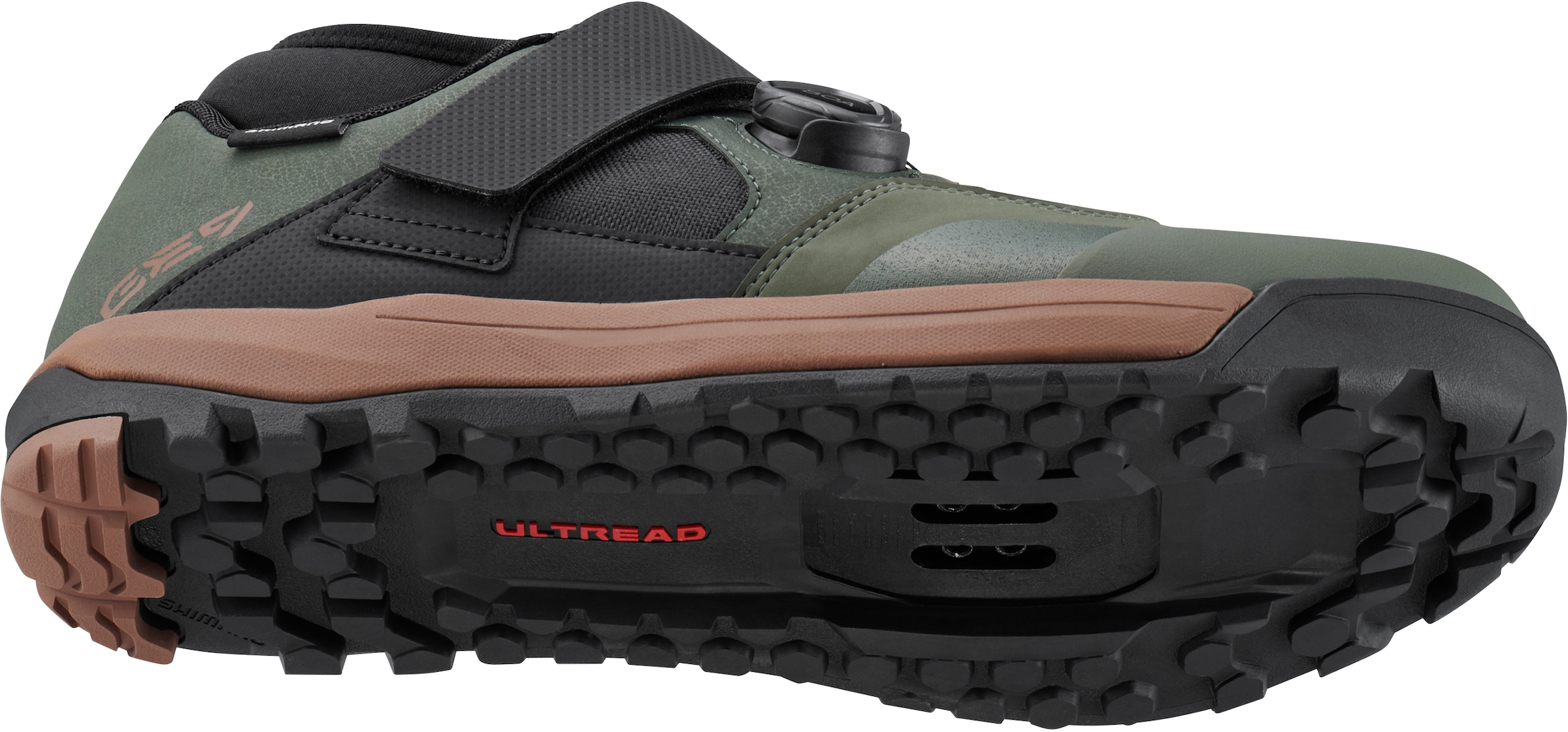 Shimano Fahrradschuh »Enduro/Downhill-Fahrradschuhe GE900, olive«