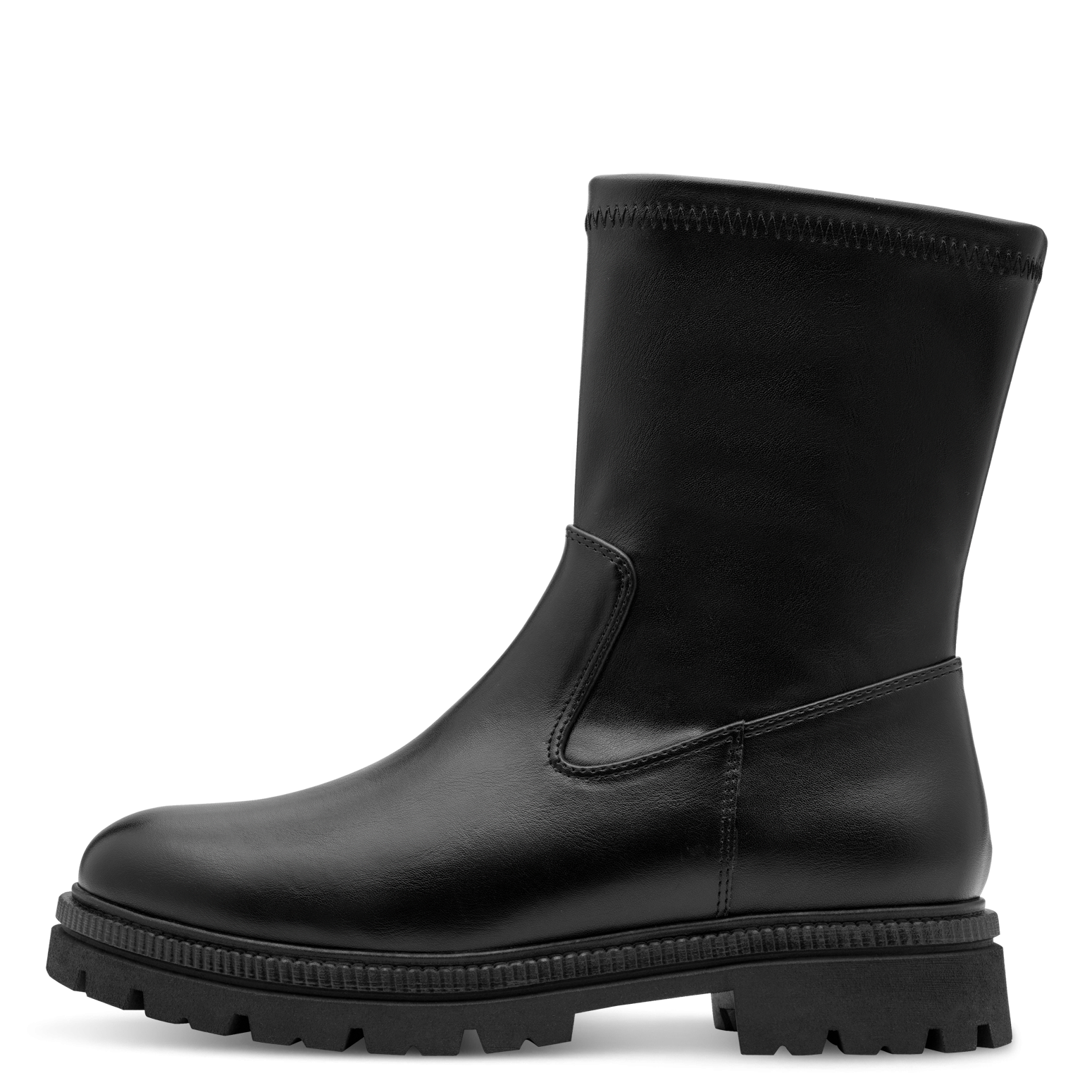 MARCO TOZZI Stiefelette  Blockabsatz, Boots mit elastischem Schaft