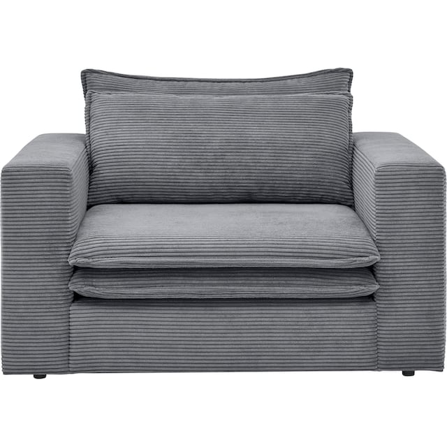 Places of Style Loveseat »PIAGGE«, Hochwertiger Cord, trendiger Loveseat  bei OTTO