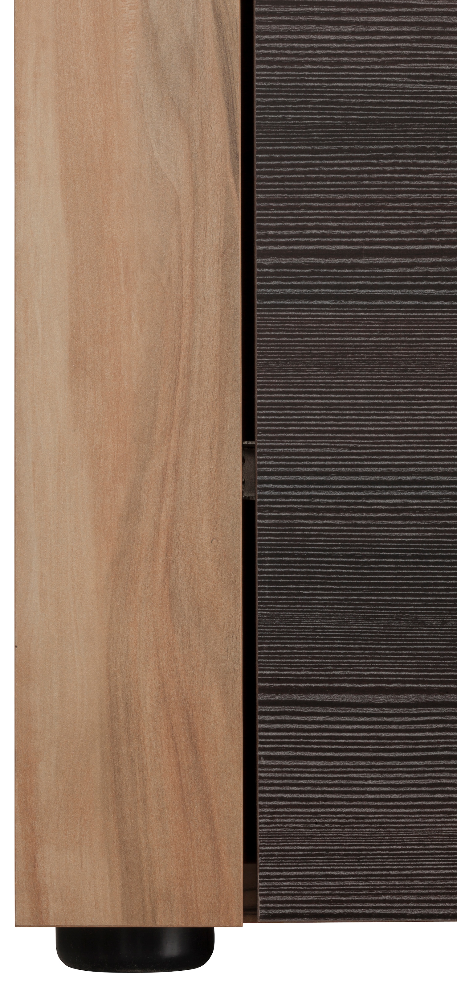welltime Hochschrank »Carcassonne«, Badschrank mit Rahmenoptik in Holztönen - Maße (B/T/H) 36/31/184 cm