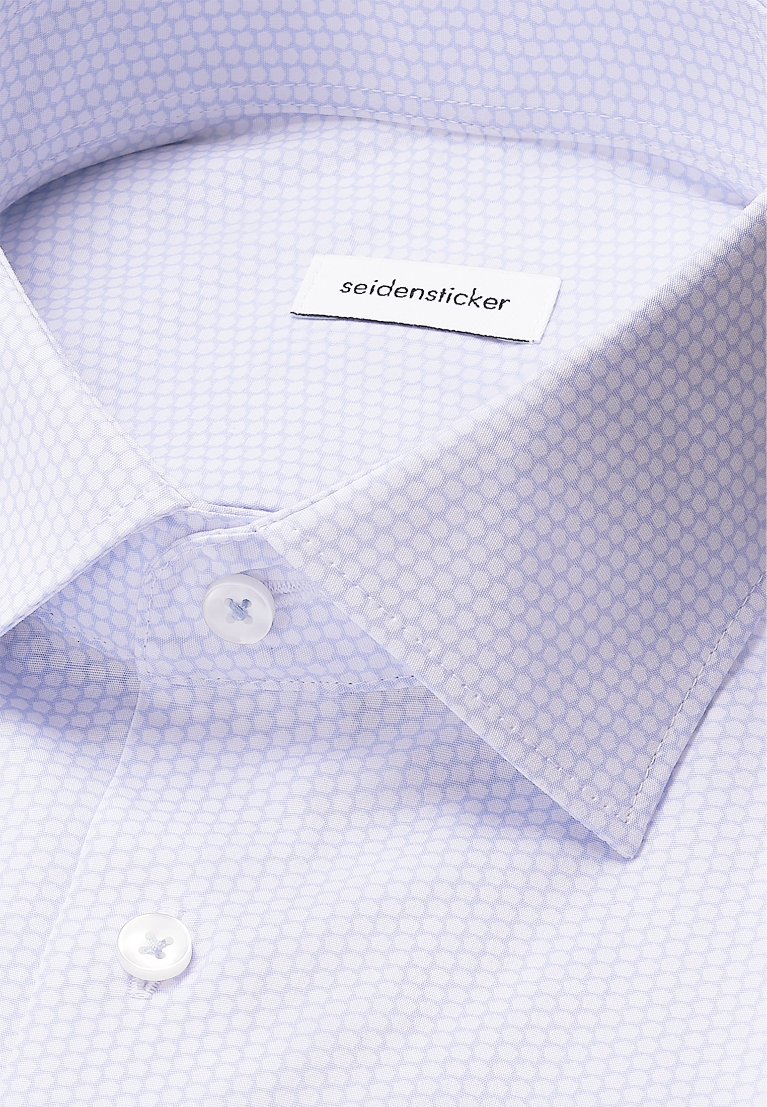 seidensticker Businesshemd »Schwarze Rose«, Slim 1/1 Kentkragen Druck