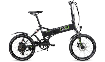 LLobe E-Bike »City III schwarz«, 7 Gang, Shimano, Heckmotor 250 W kaufen