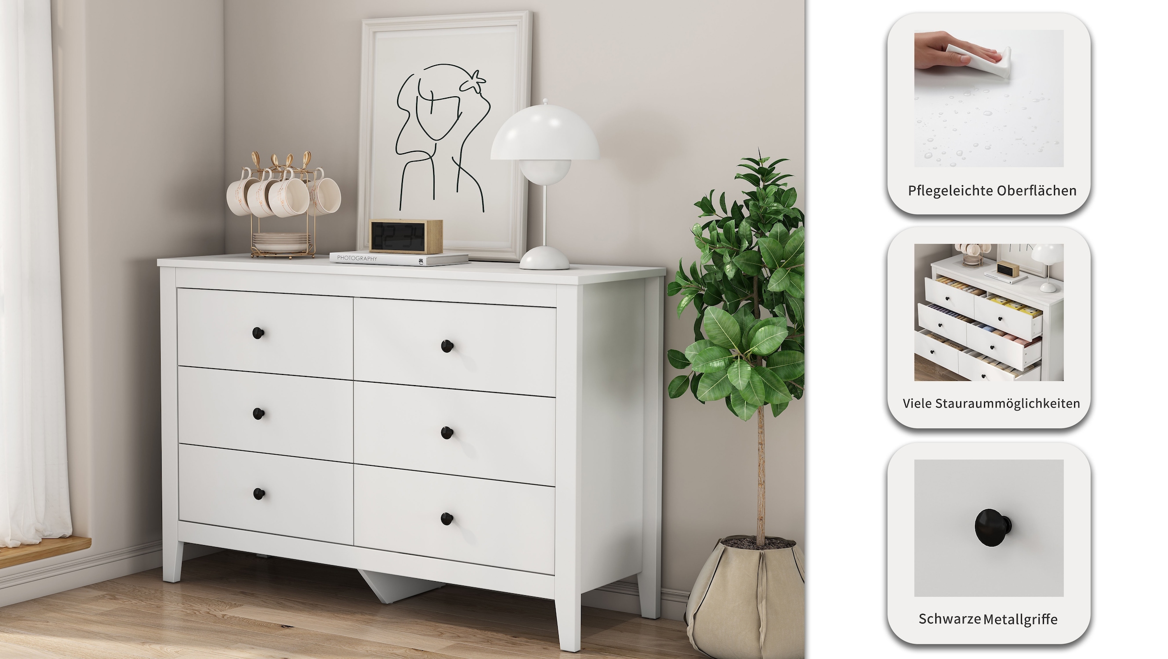 OTTO home Kommode »Avelin«