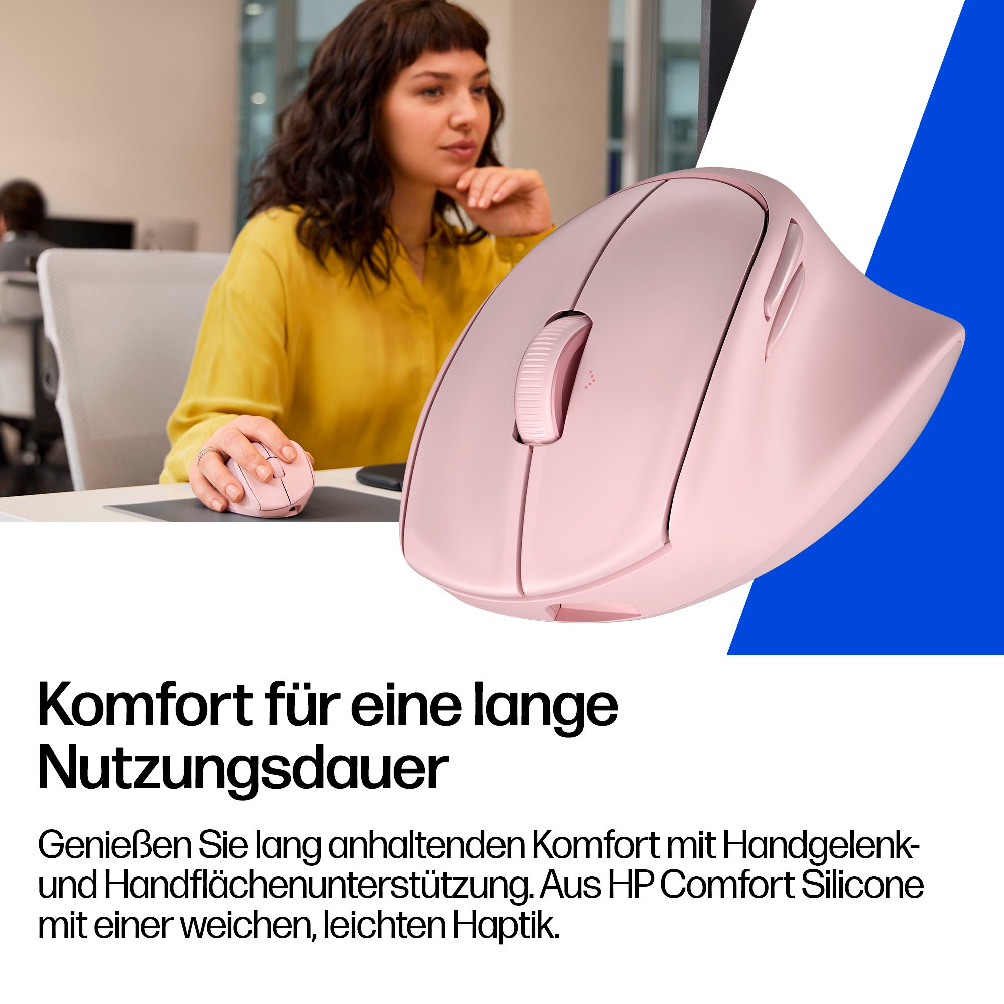 HP ergonomische Maus »720M« Bluetooth | Funk