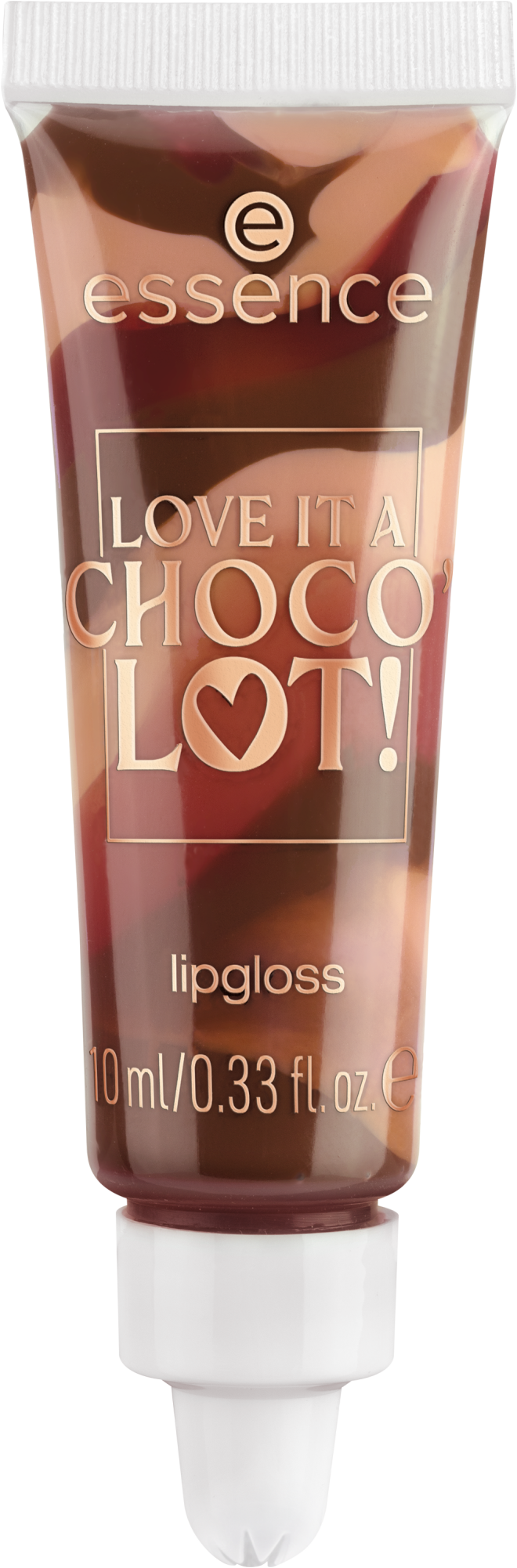 Essence Lipgloss »LOVE IT A CHOCO' LOT! lipgloss«, (Set, 4 tlg.), mit natürlichem Glanz