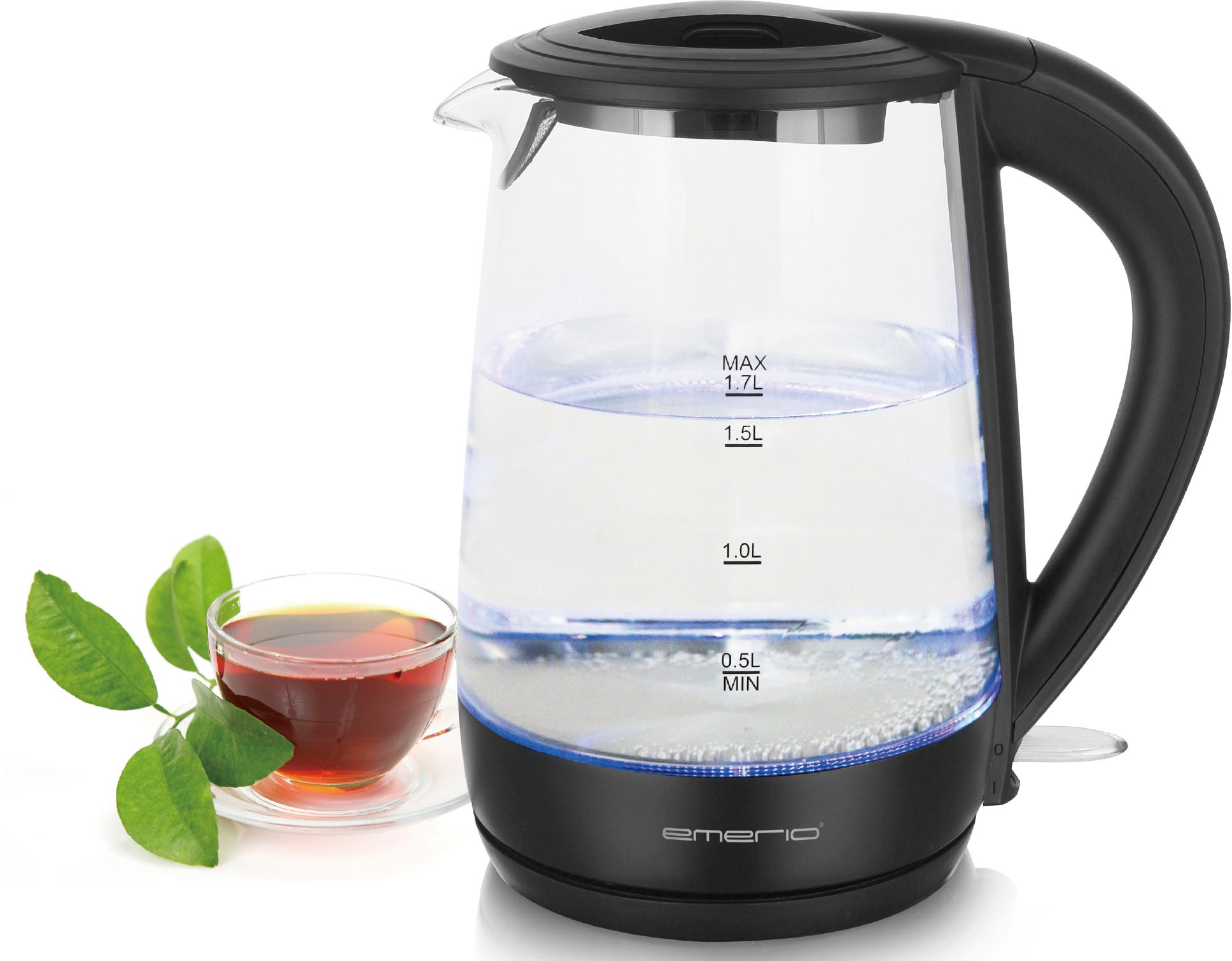 Emerio Wasserkocher »WK-123124«, 1,7 l, 2200 W