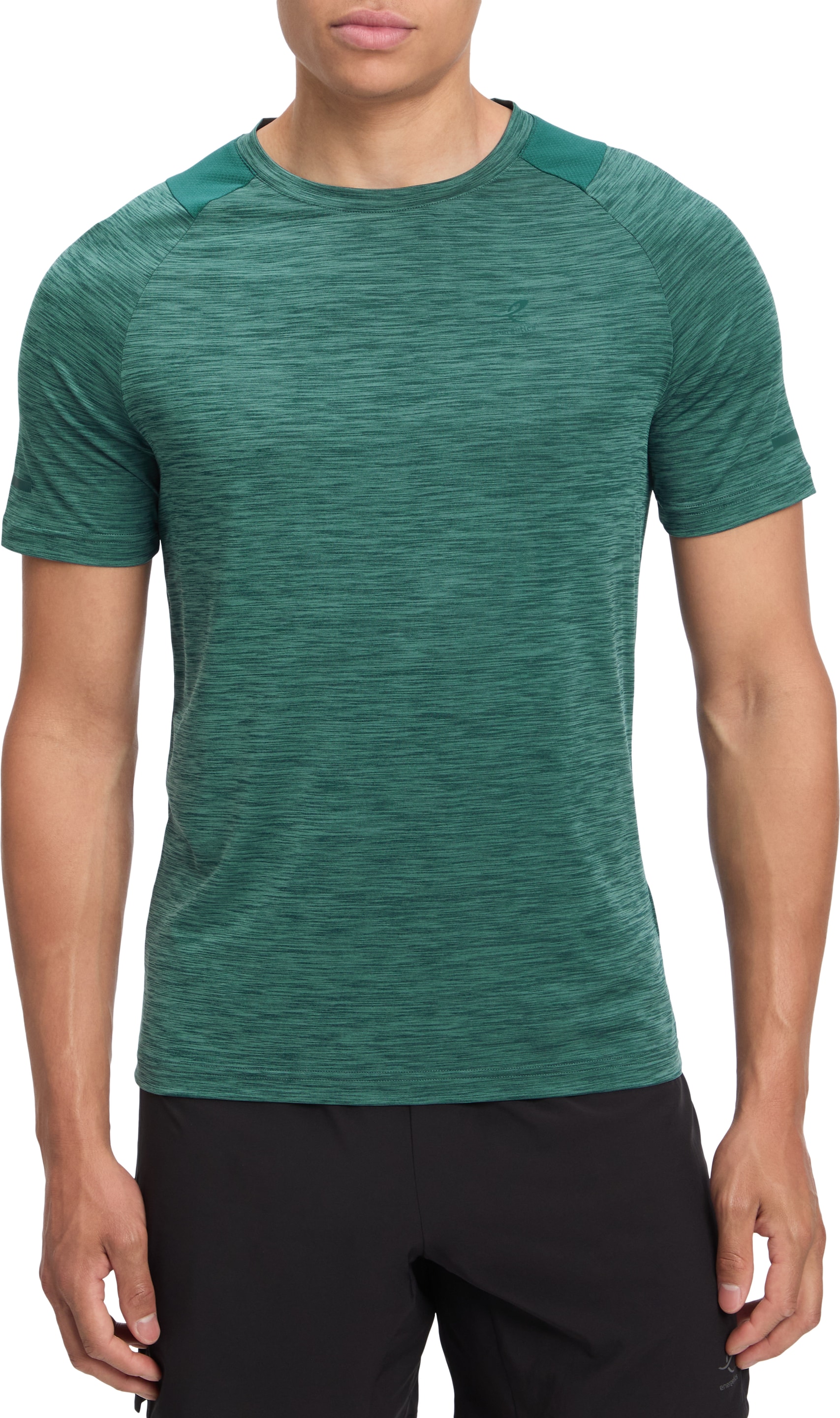 Energetics Laufshirt »HE.-T-SHIRT AILO SHORT SLEEVE M« elastisches Material, atmungsaktive Mesheinsätze