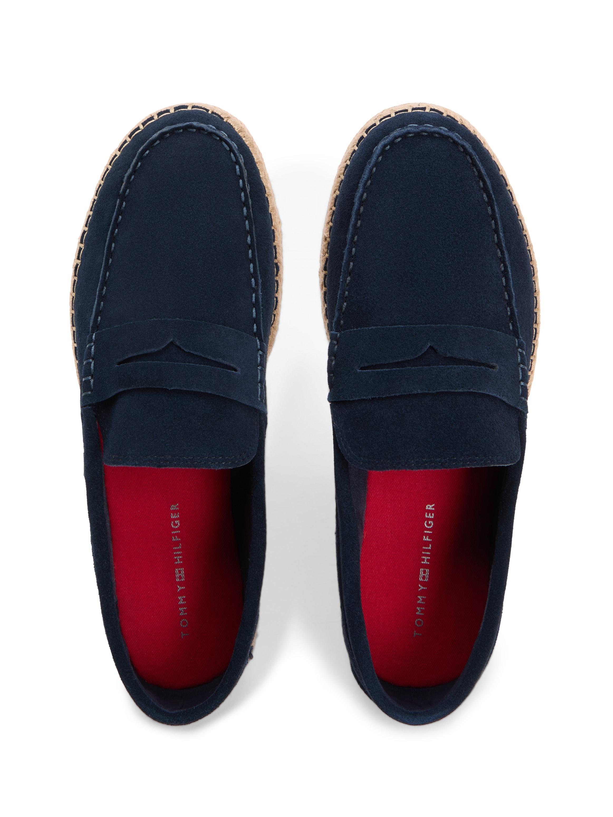 Tommy Hilfiger Espadrille »FLEXIBLE HILFIGER SDE ESPADRILLE«  Sommerschuh, Slipper, Loafer mit angesagtem Zierriegel