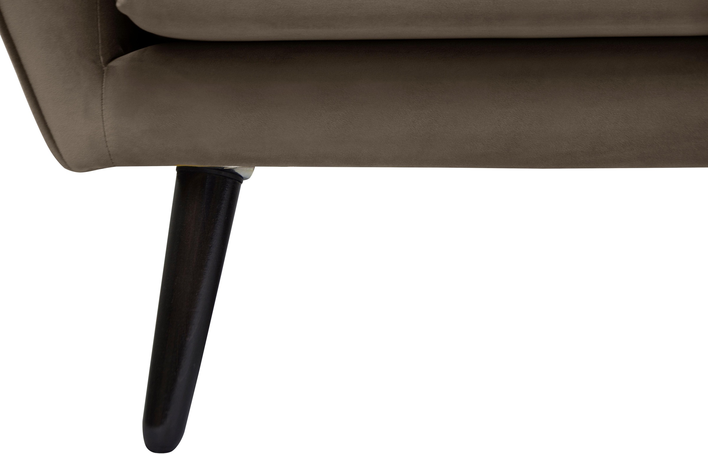 andas 3-Sitzer »Bille«, mit Naht im Rückenkissen und Eiche-Beinen, Design by Morten Georgsen