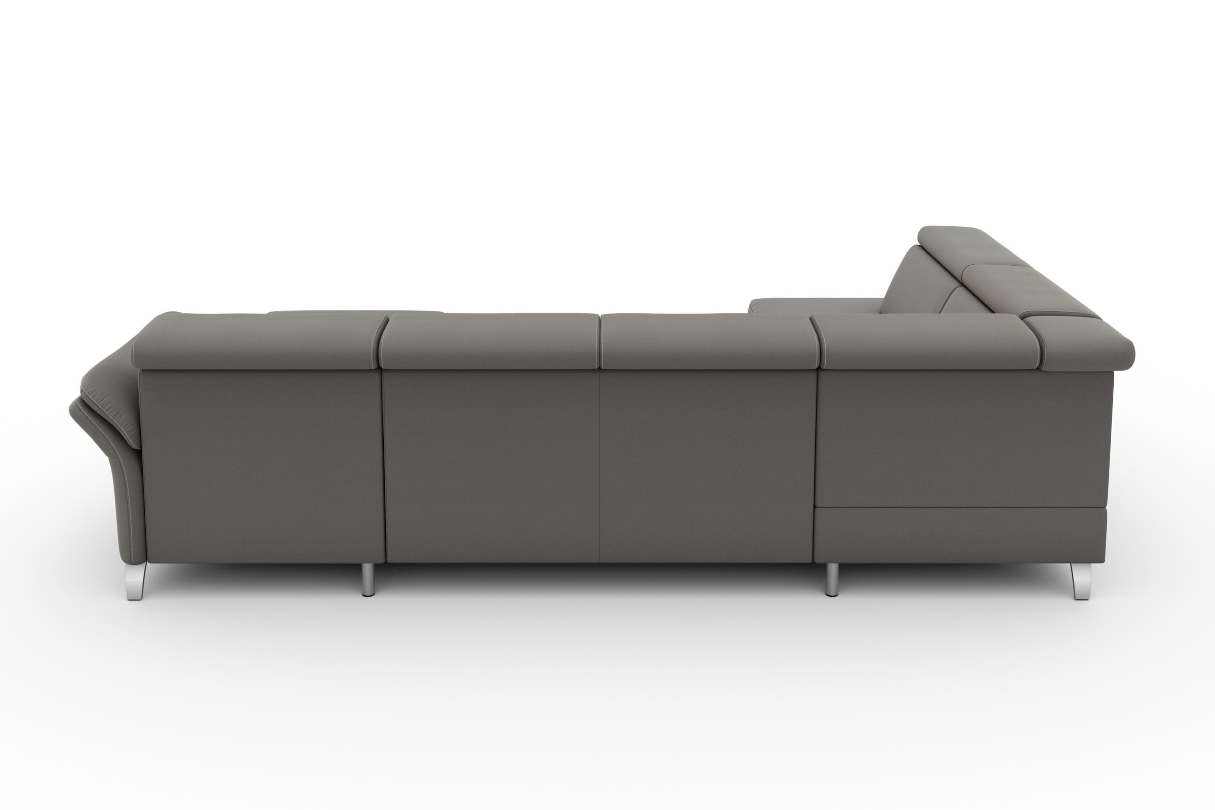 sit&more Wohnlandschaft »Vincenzo U-Form«, inklusive Kopfteilverstellung, wahlweise mit Bettfunktion, Bettkasten