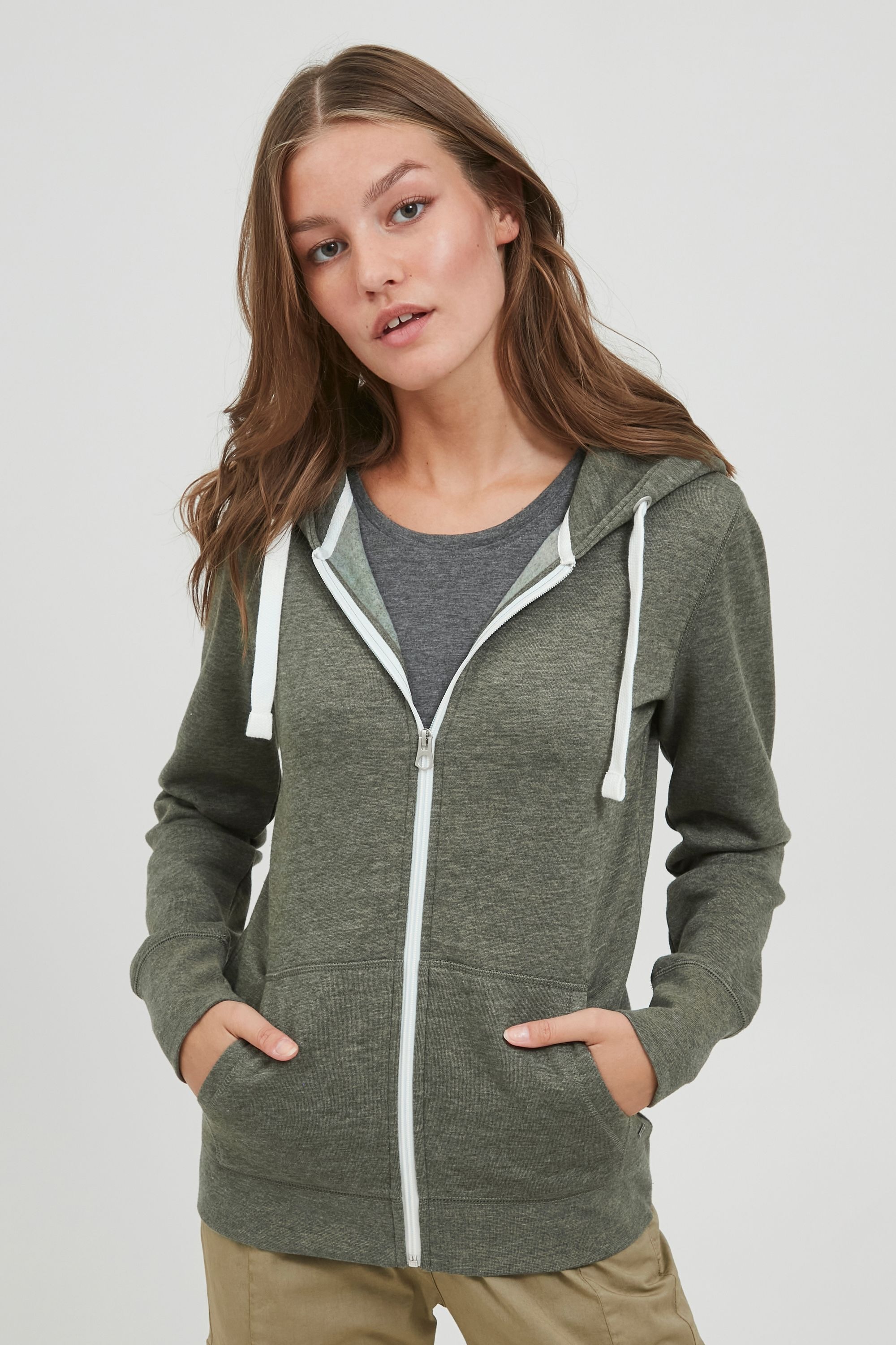 OXMO Kapuzensweatjacke »Kapuzensweatjacke OXOlinda«