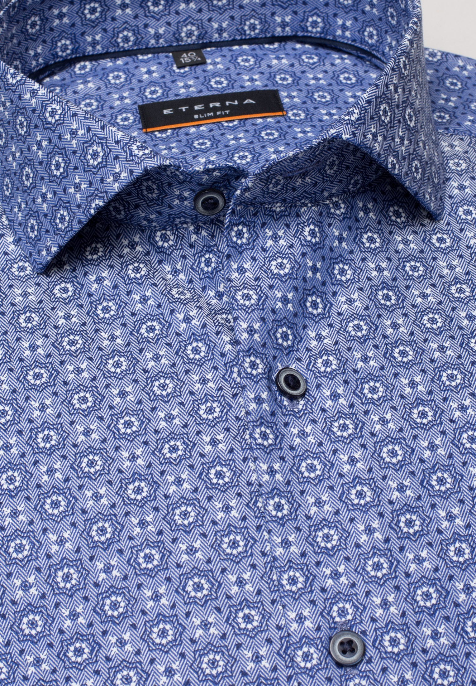 Eterna Langarmhemd »SLIM FIT« NON IRON (bügelfrei)