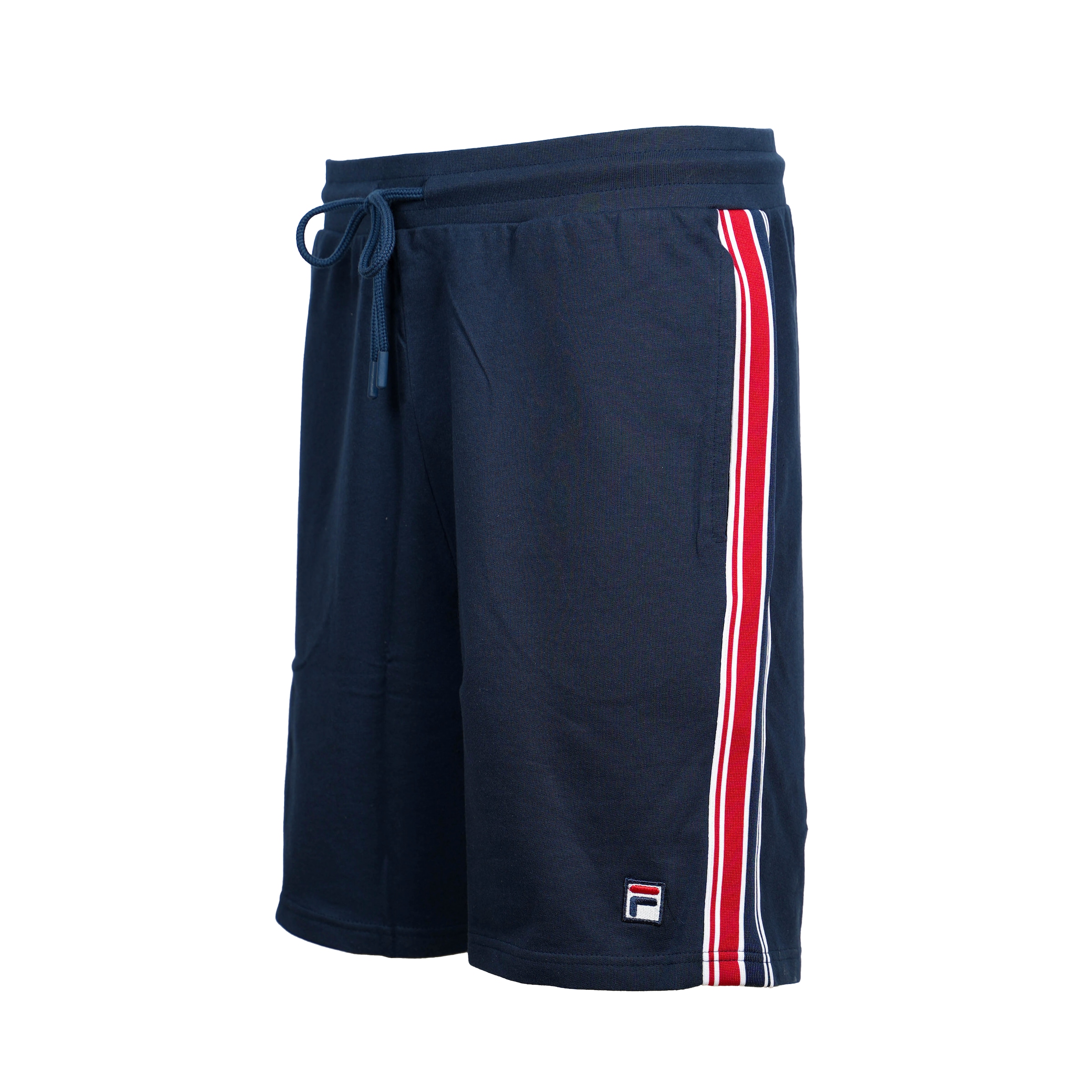 Fila Pyjama »MAN JERSEY TOP + FRENCH TERRY PANTS PYJAMAS«, (2 tlg.), mit sportlichem Logo-Detail, Hose mit Tunnelzug