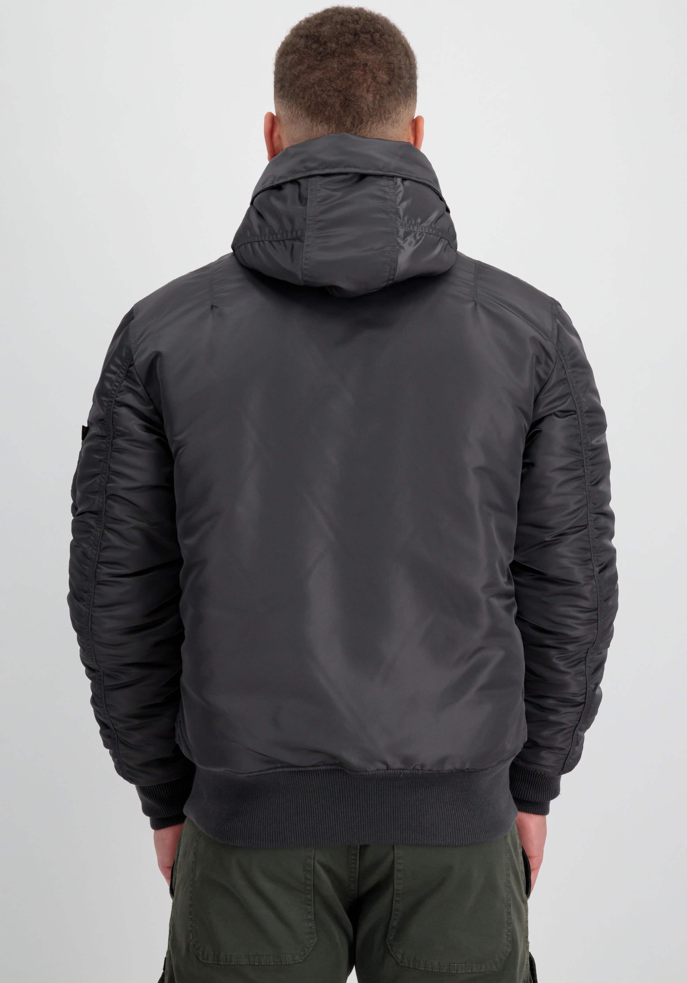 Alpha Industries Bomberjacke »MA-1 HOODED«, mit Kapuze